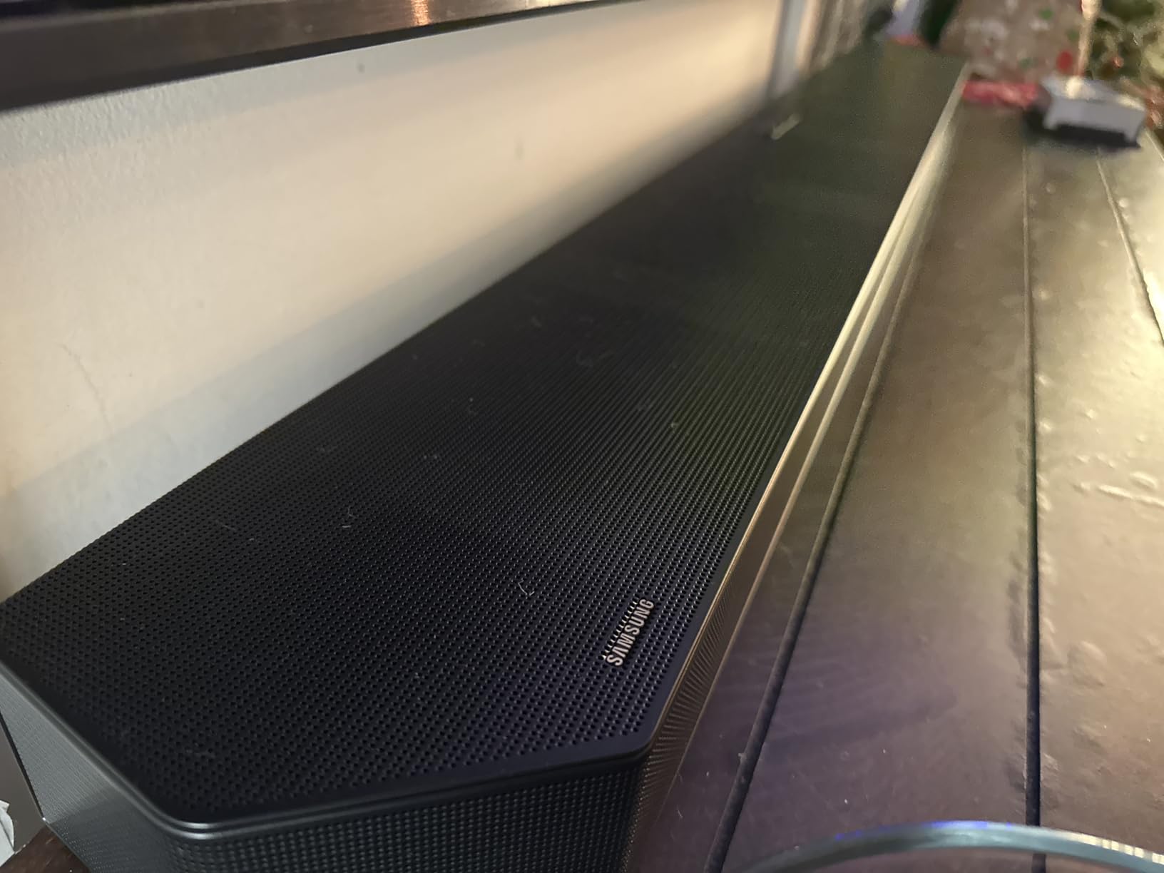 SAMSUNG Q990D 11.1.4ch Soundbar w/Wireless Dolby Atmos Audio, Rear Speaker Included, Q-Symphony, SpaceFit Sound Pro, Adaptive Sound, Game Mode Pro with Alexa Built-in, HW-Q990D/ZA customer photo 1