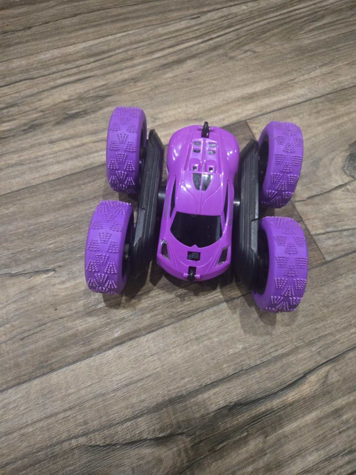 QUNREDA Remote Control Car, RC Cars Toys for Kids Ages 6-12, 4WD Stunt Car with LED Lights & 360 Degree Flips customer photo 2