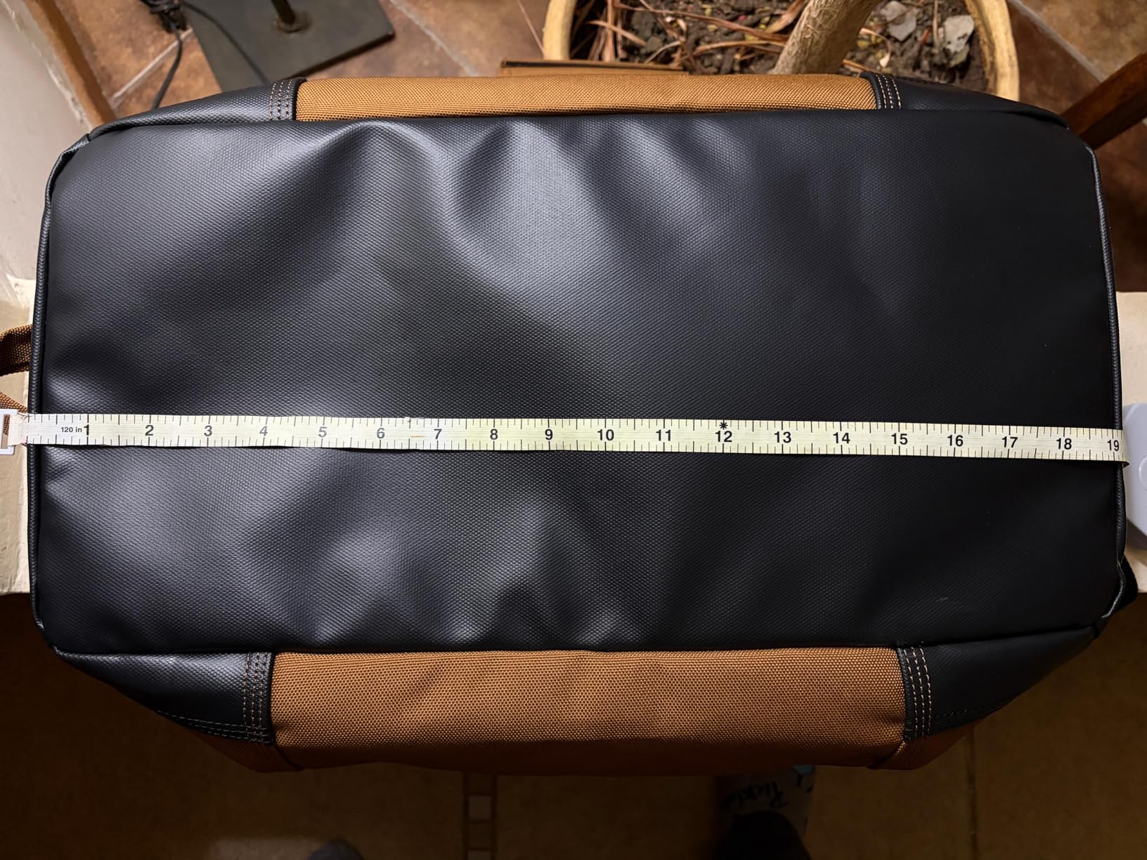 Carhartt Utility 55L Duffel Black | Classic Duffels, Heavy-Duty Bag for Jobsite, Gym, & Travel customer photo 2