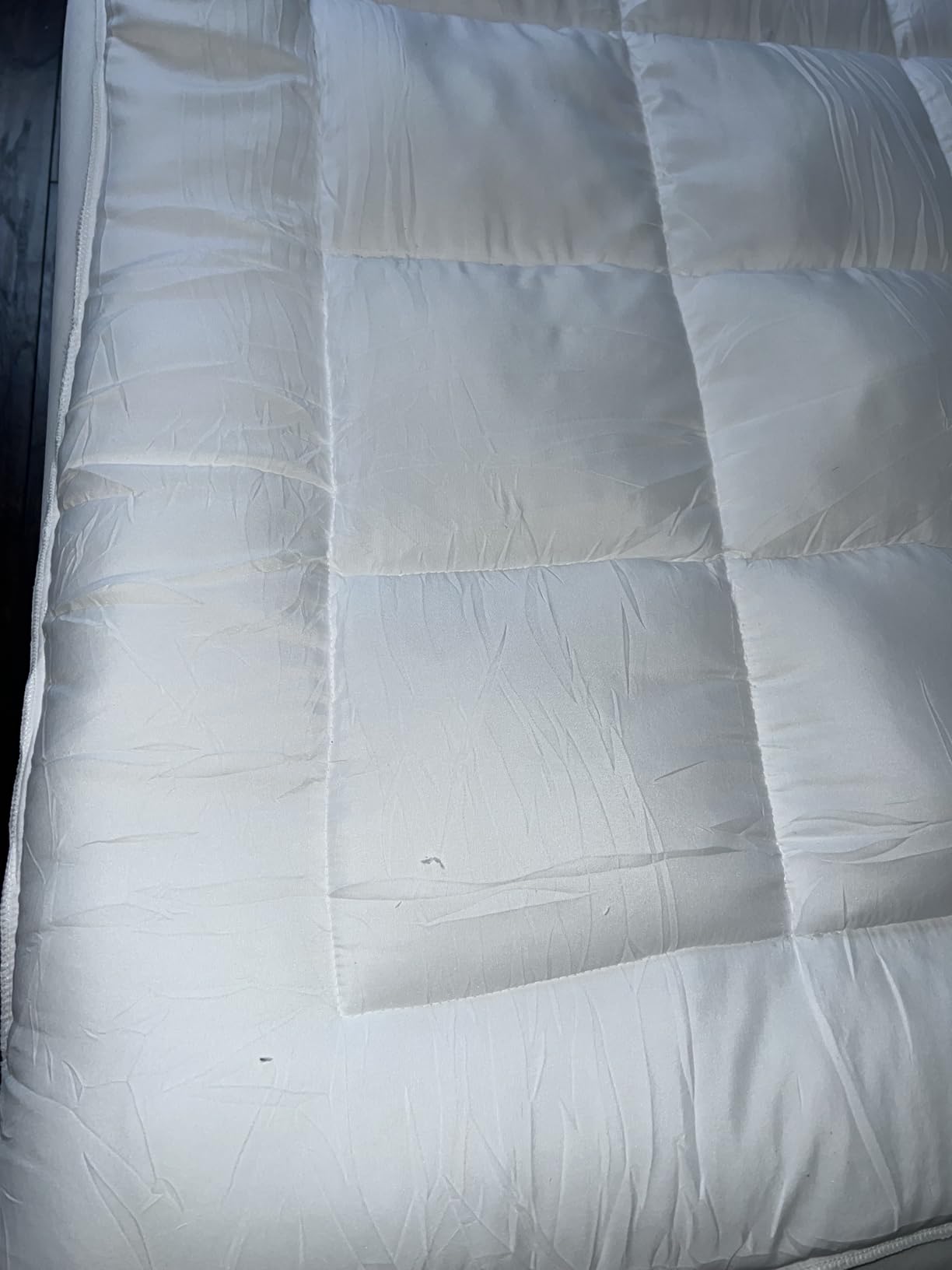 Niagara Sleep Solution 100% Cotton Top Cooling Mattress Topper - Queen Size | Cloud-Like Mattress Pad, Breathable, 20