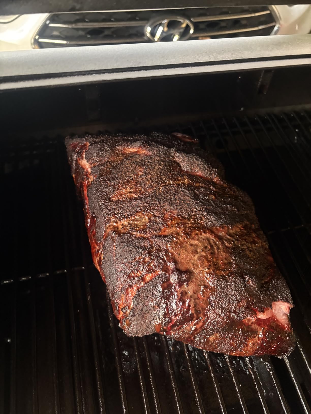 Oklahoma Joe's Highland Reverse Flow Offset Charcoal Smoker and Grill With 1093 sq. in. Cooking Area in Black customer photo 1