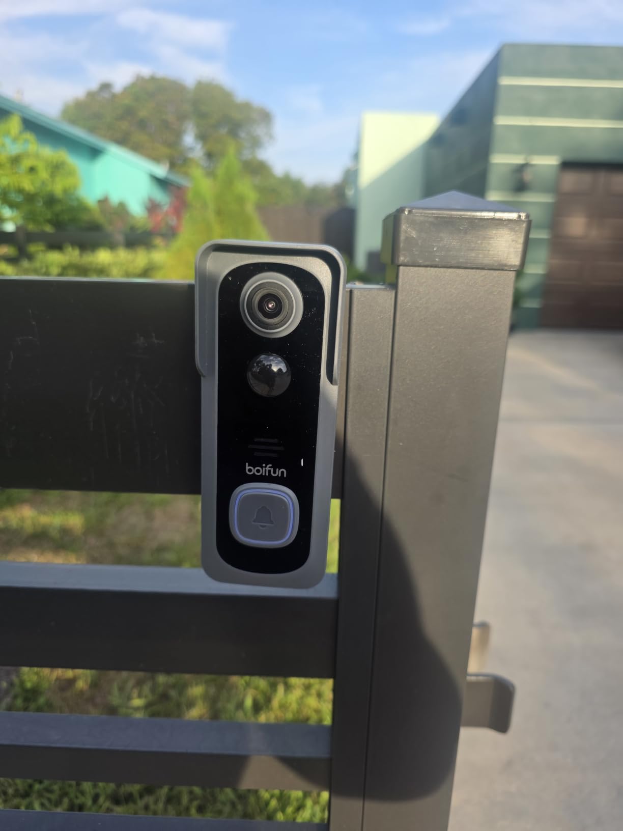 BOIFUN Video Doorbell Camera Wireless - No Subscription Required, 2K HD, 166° Wide View, HDR Night Vision, Motion Alerts, Two‑Way Audio & Battery Video Doorbell with Chime, 2.4 GHz Wi‑Fi Only customer photo 2