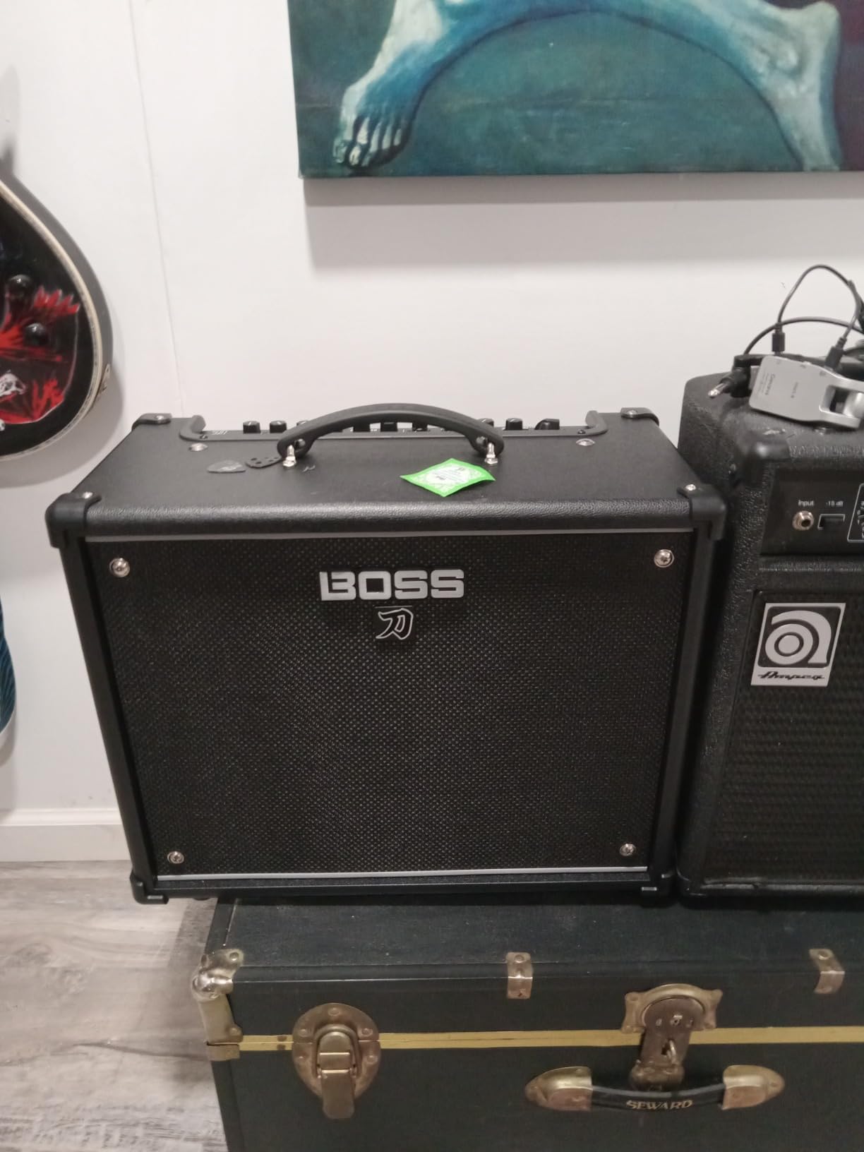 BOSS Katana-50 Gen 3 Guitar Amplifier, 50-Watt Combo Amp | Custom 12-Inch Speaker, Evolved Tube Logic Sound, 12 Amp Characters, Onboard BOSS Effects, Advanced Connectivity customer photo 1