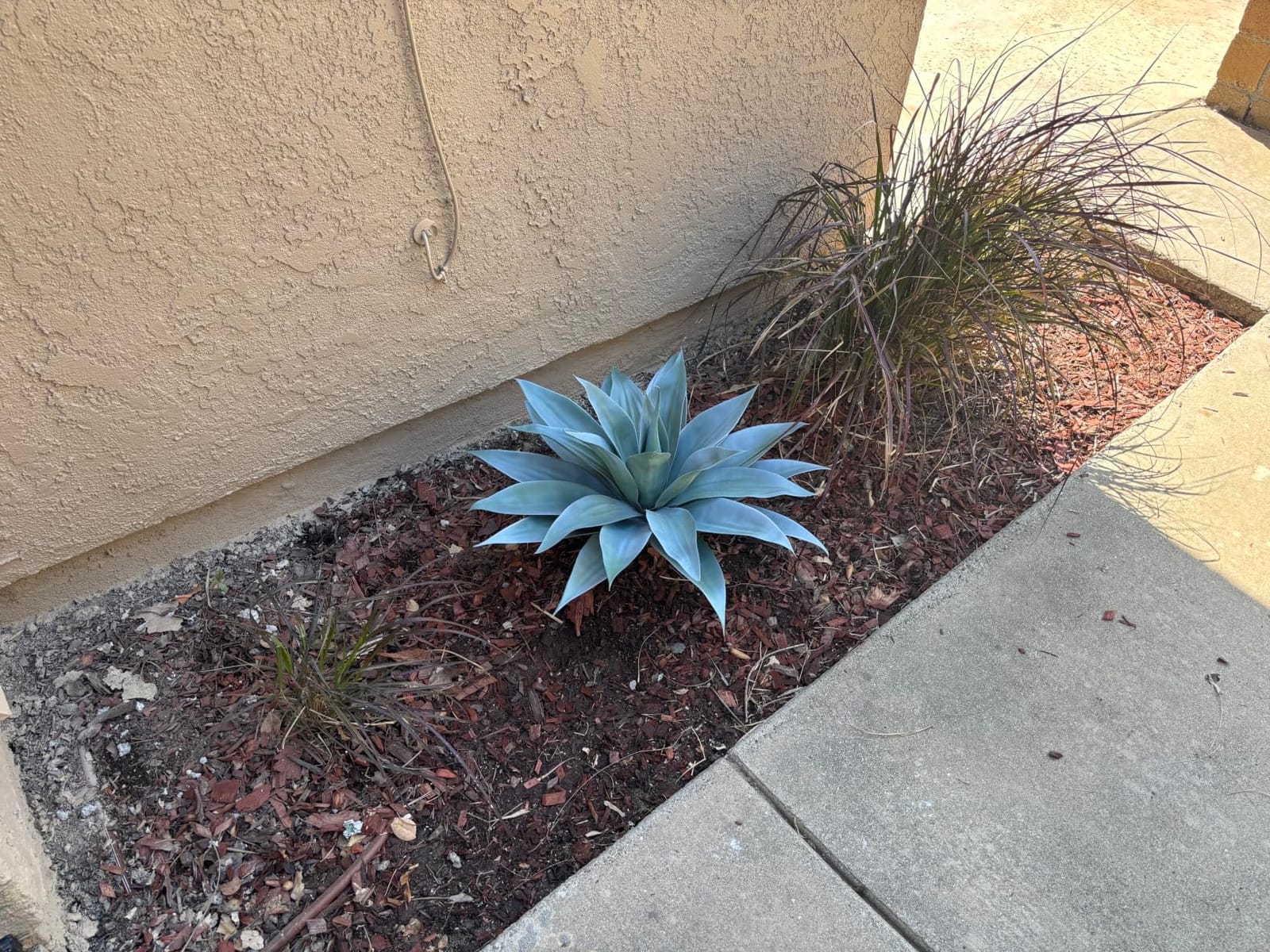 Velener 28 Inch Artificial Agave Plants Outdoor Set, Large Fake Plants Indoor for Home Decor, Realistic UV Resistant Faux Succulents Plants Without Pot, Set of 2 customer photo 2