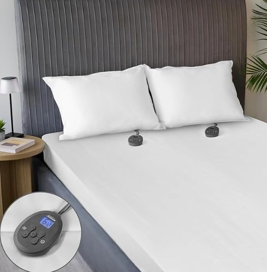 Sunbeam Heated Mattress Pad Quilted 12 Heat Deep Pocket Full 75x54 customer photo 2
