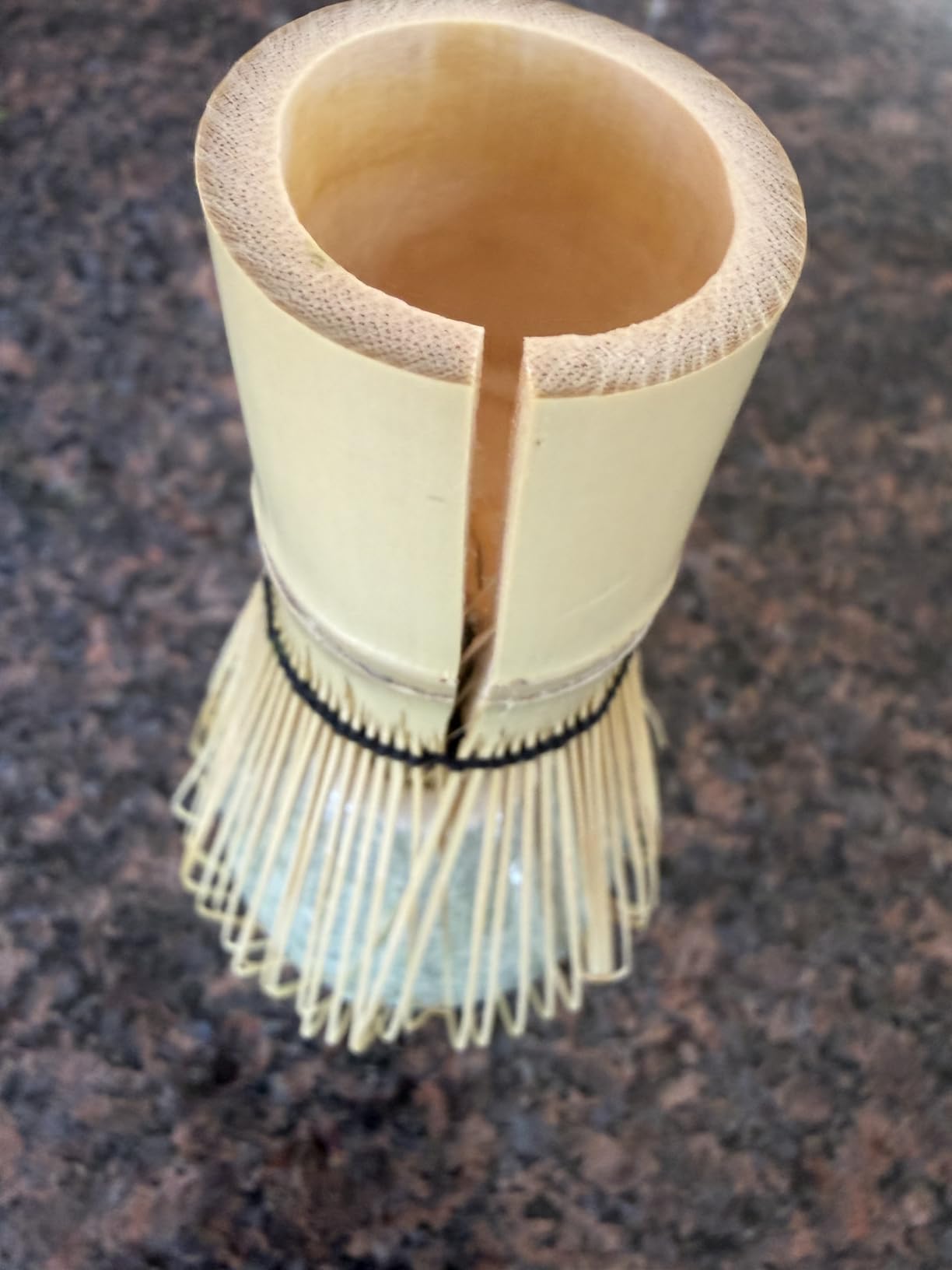 Matcha Whisk Set, Matcha Making Kit Whisk (Chasen Holder), Ceramic Whisk Holder (Mottled Green), Bamboo Scoop, Powder Starter Sifter, Spoon Japanese Tea Tools For Ceremony Gift customer photo 1