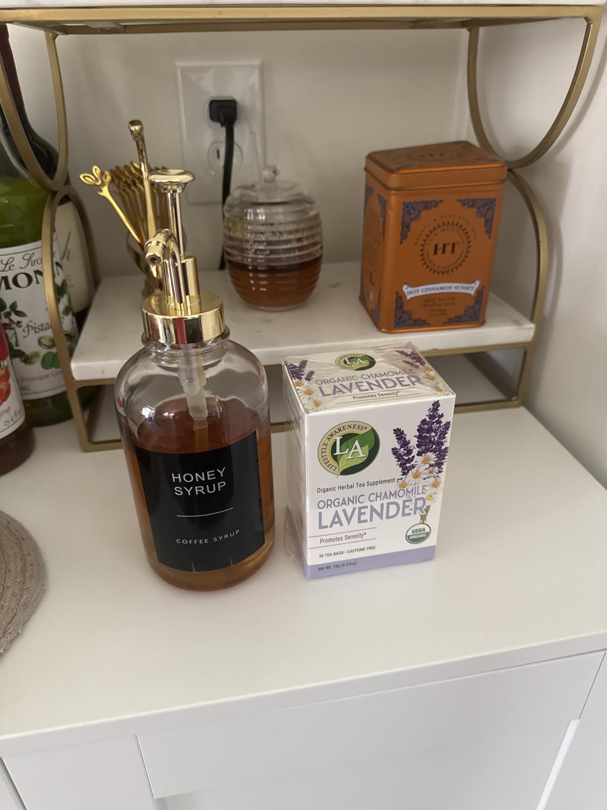 Coffee Syrup Dispenser-4pack,16.9 oz 500ml,Coffee Bar Accessories,Syrup Pump Dispenser for Coffee Bar,Contains Cleaning Tools, Funnel customer photo 1