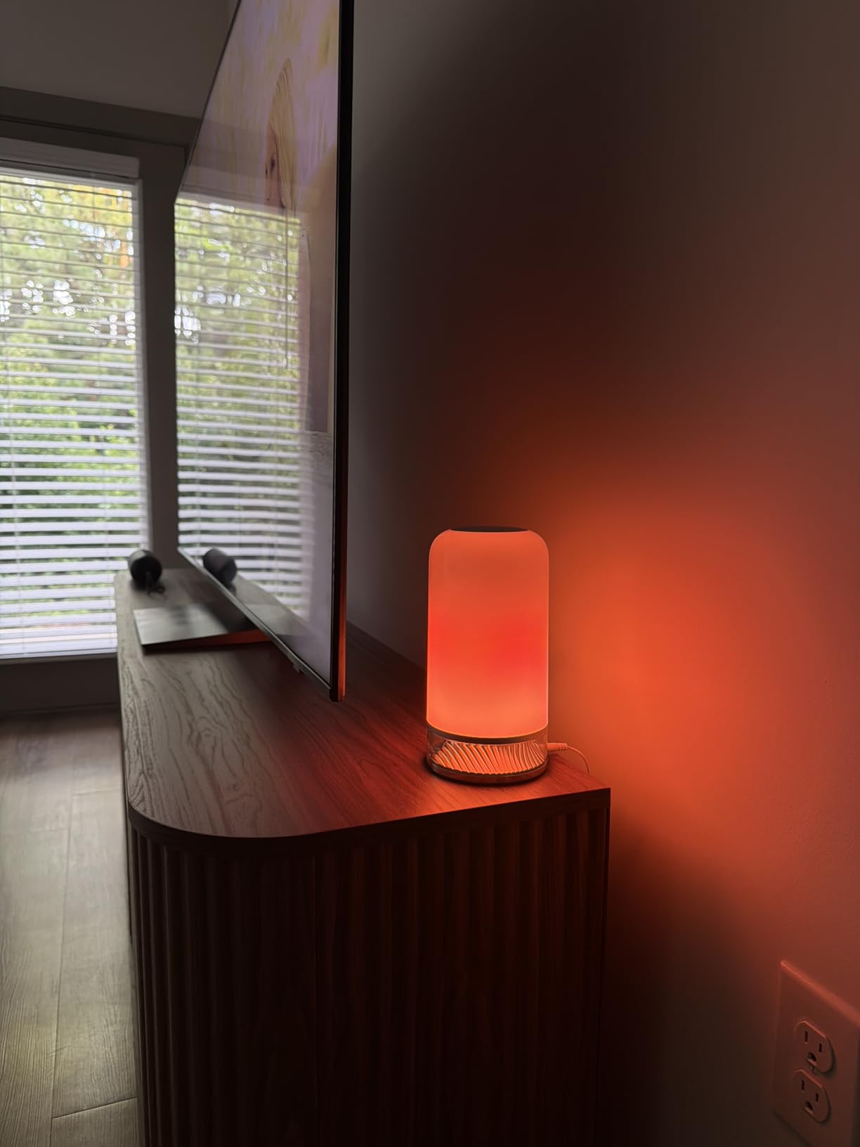 Govee RGBIC Smart Table Lamp 2, Touch Bedside Small Table Lamp (Corded) | LED Desk Lamp Compatible with SmartThings, Matter, Alexa, Nightstand Lamp for Bedroom Living Room Night Light, 64 Scene Modes customer photo 1