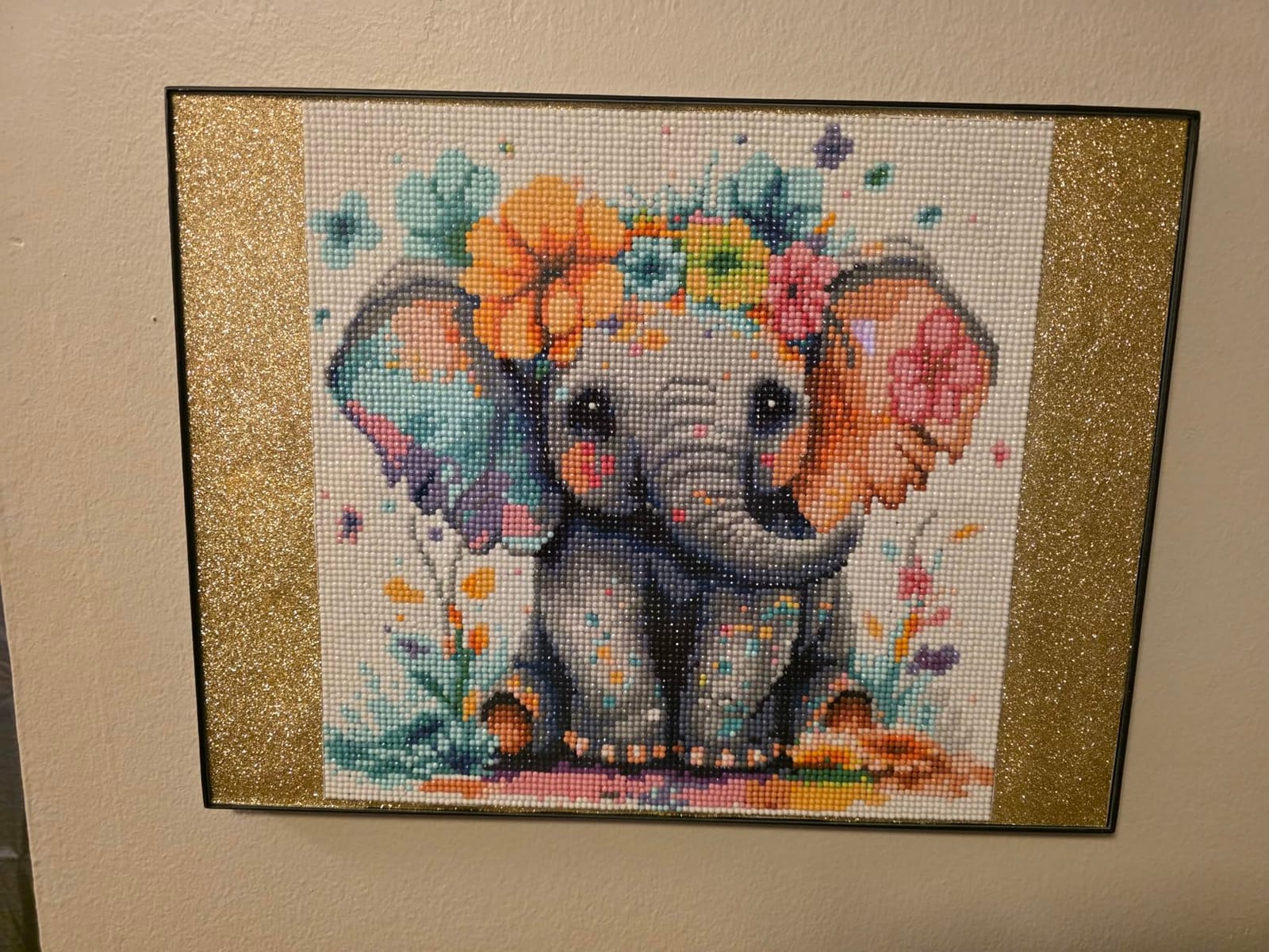 Diamond Painting Kits for Adults - Daisy Diamond Art Kits for Adults Beginner, Inspirational DIY Full Drill Diamond Dots Paintings with Diamonds 5D Gem Art and Crafts Home Wall Decor 16x12inch customer photo 2