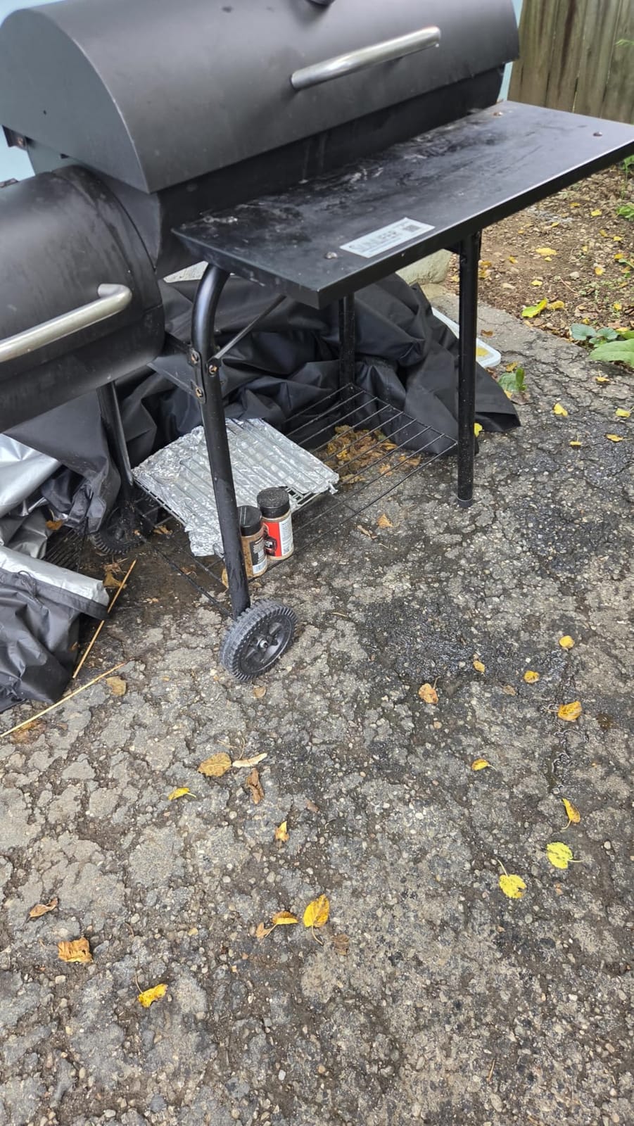 Charcoal Grill Offset Smoker: Charcoal Barbecue Grills with Spacious Cooking Area, Barrel BBQ Grill and Smokers Combo customer photo 2