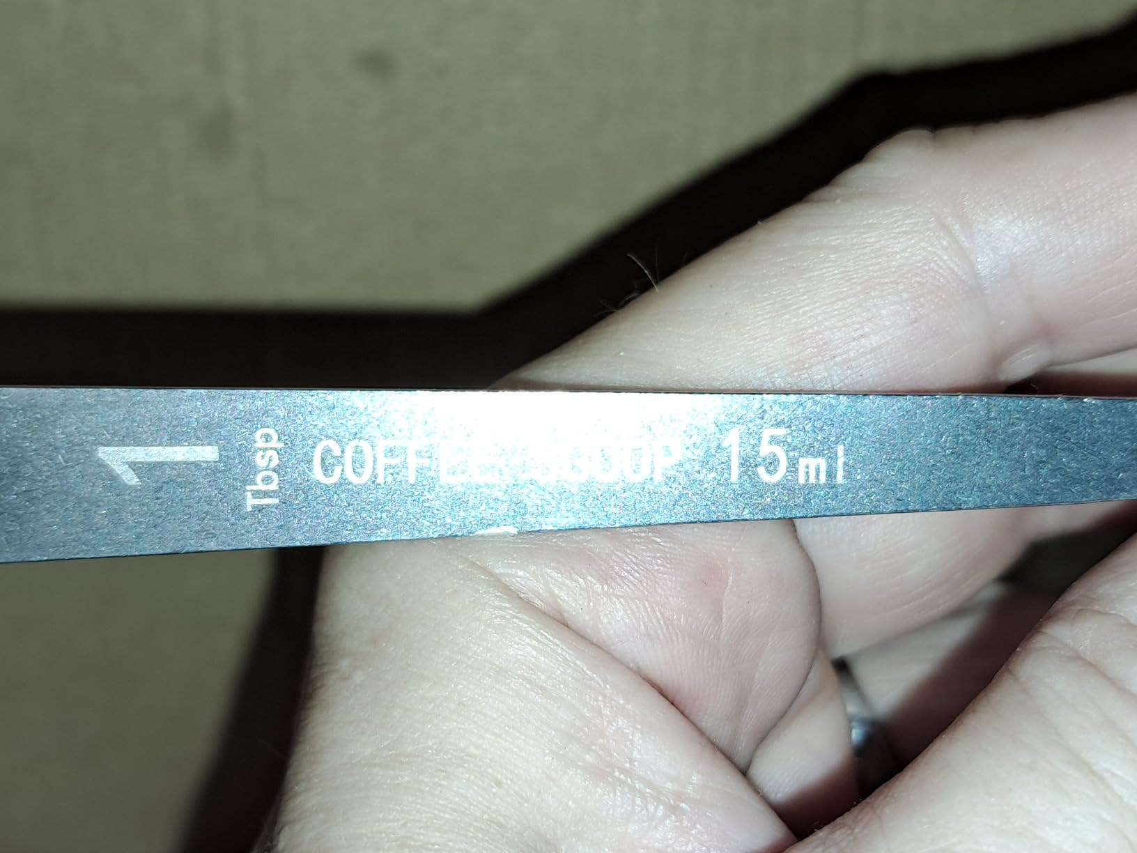 Flezoo 4Pcs 1 Tbsp 15ml Stainless Steel Long Handle Coffee Measuring Scoop customer photo 2