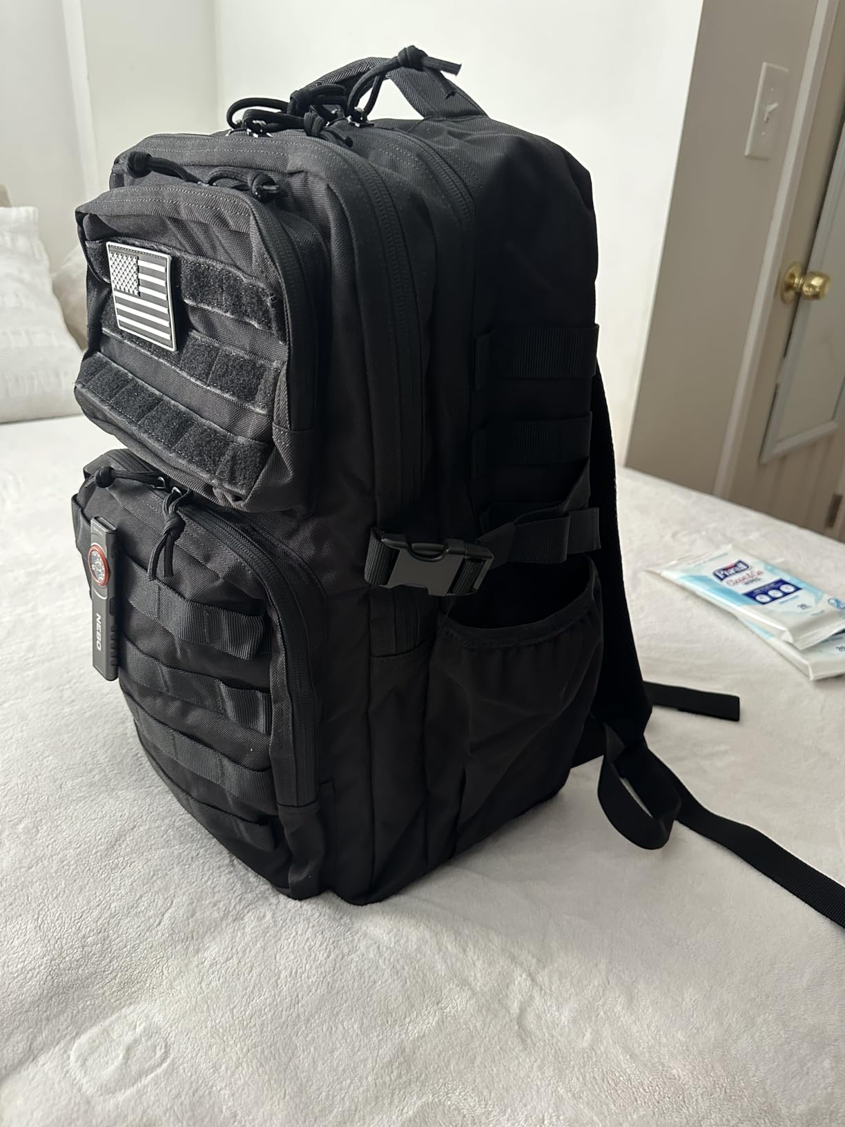 Military Tactical Backpack for Men Waterproof Daypack 3 Day Assault Pack Molle Bag with Water Bottle Holder customer photo 2