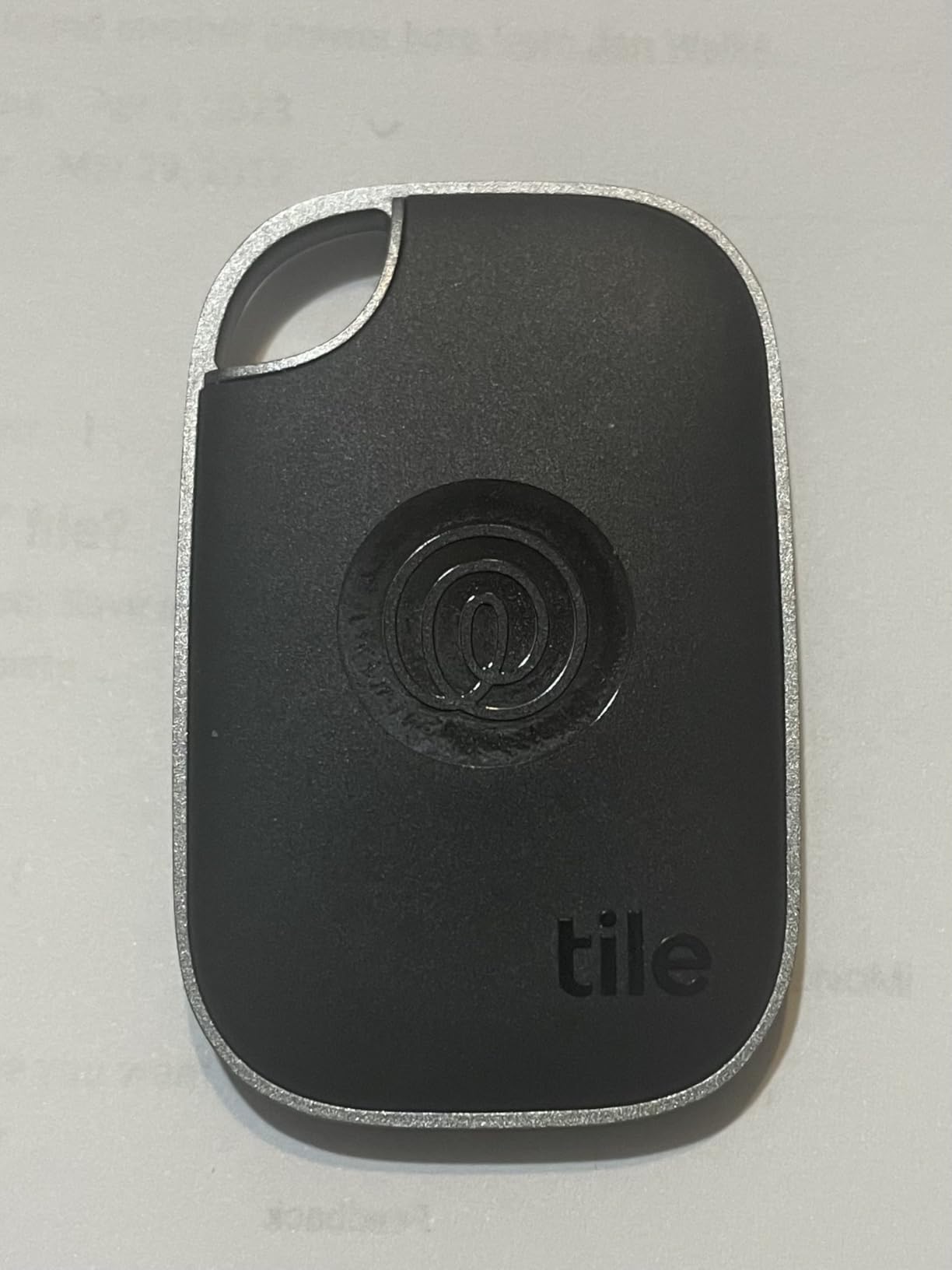 Life360 Tile Pro - Powerful Bluetooth Tracker, Key Finder and Item Locator for Keys, Bags and More. Both iOS and Android Compatible. Phone Finder. 1-Pack (Black) customer photo 2