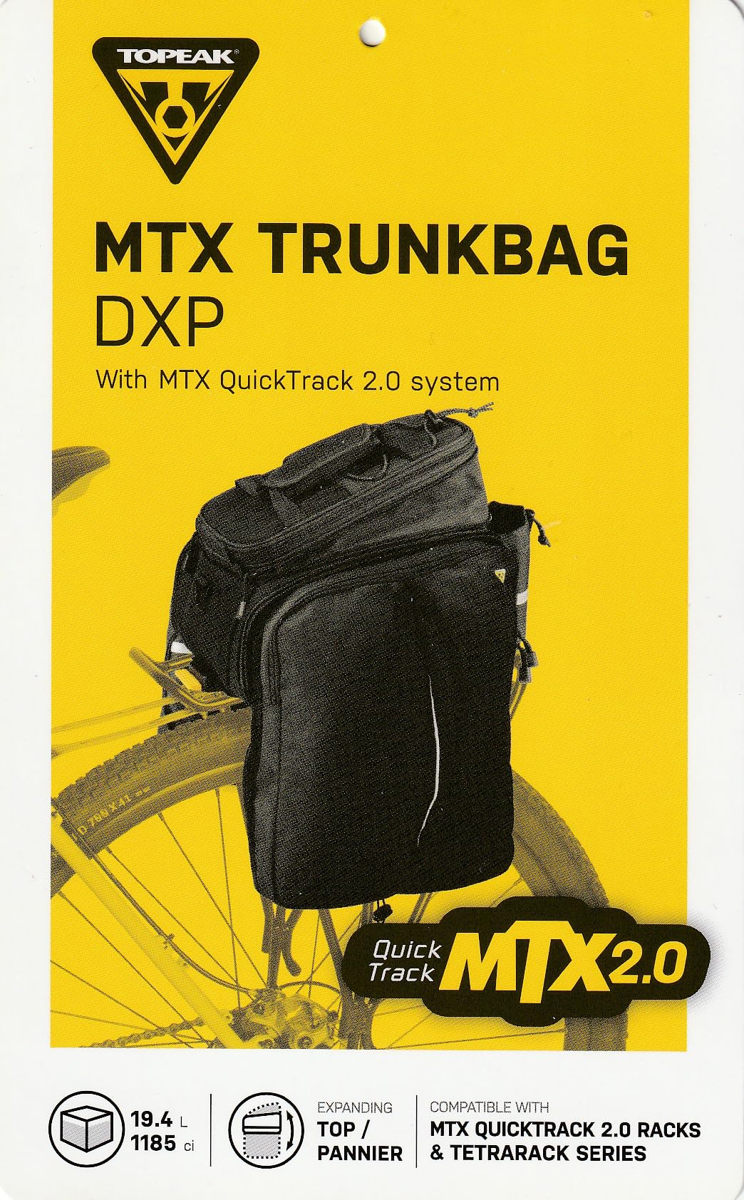 Topeak MTX TrunkBag - Rear Bicycle Bag - Spacious Storage and Easy Mounting customer photo 1