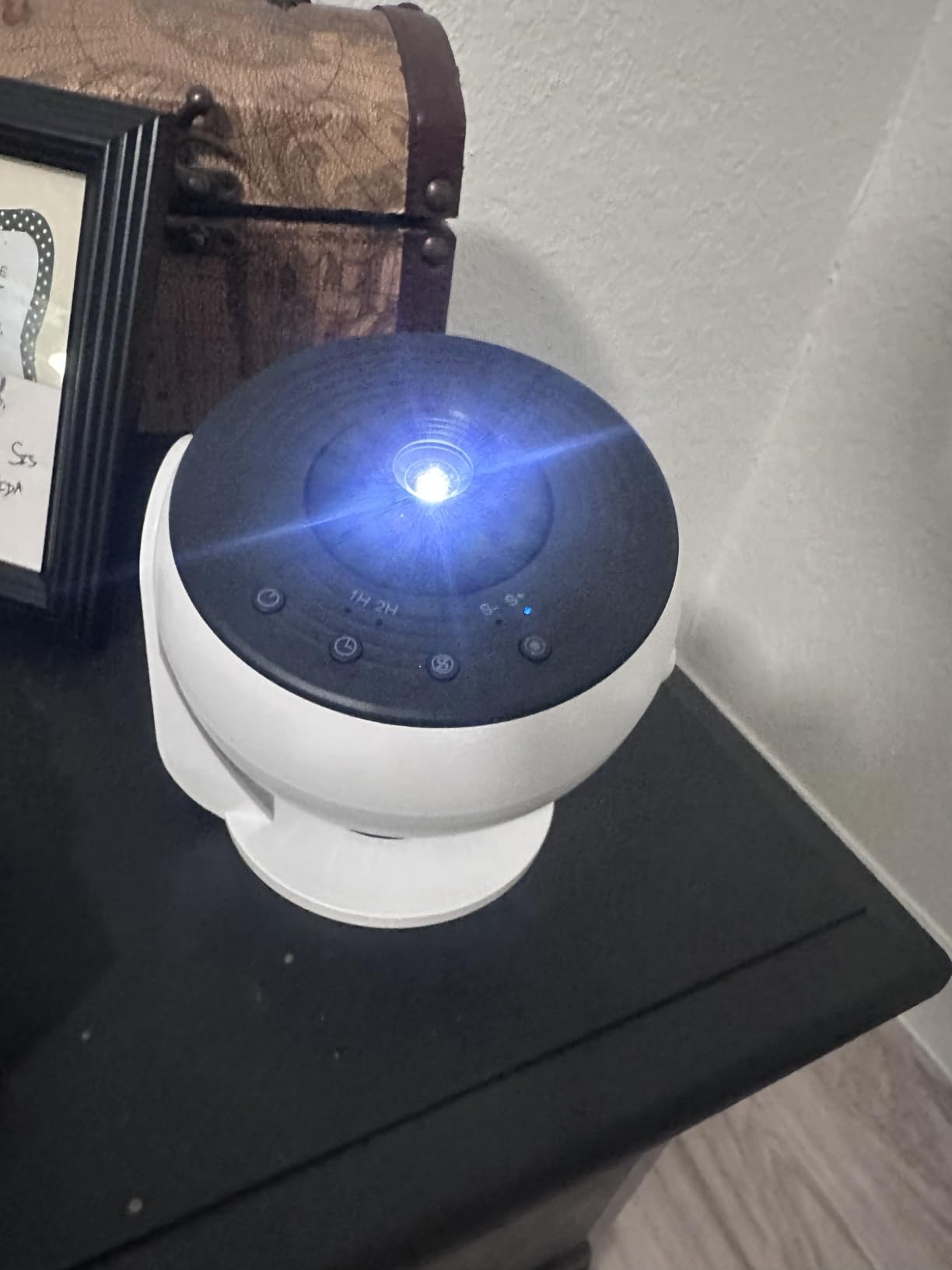 Galaxy Projector Night Light, 13-in-1 Star Projector for Bedroom, Planetarium Projector and Night Light Projector with 13 Space Scenes, Ceiling Projection, 360 Degree Rotation customer photo 1