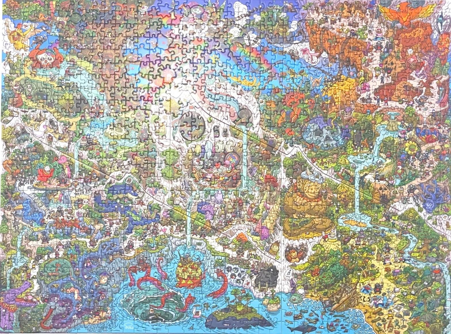 The Peckish Pirates - 1000-Piece Puzzle by Magic Puzzle Company - Series 4 | Original handmade art, mind-blowing magical ending, dozens of hidden secrets customer photo 2