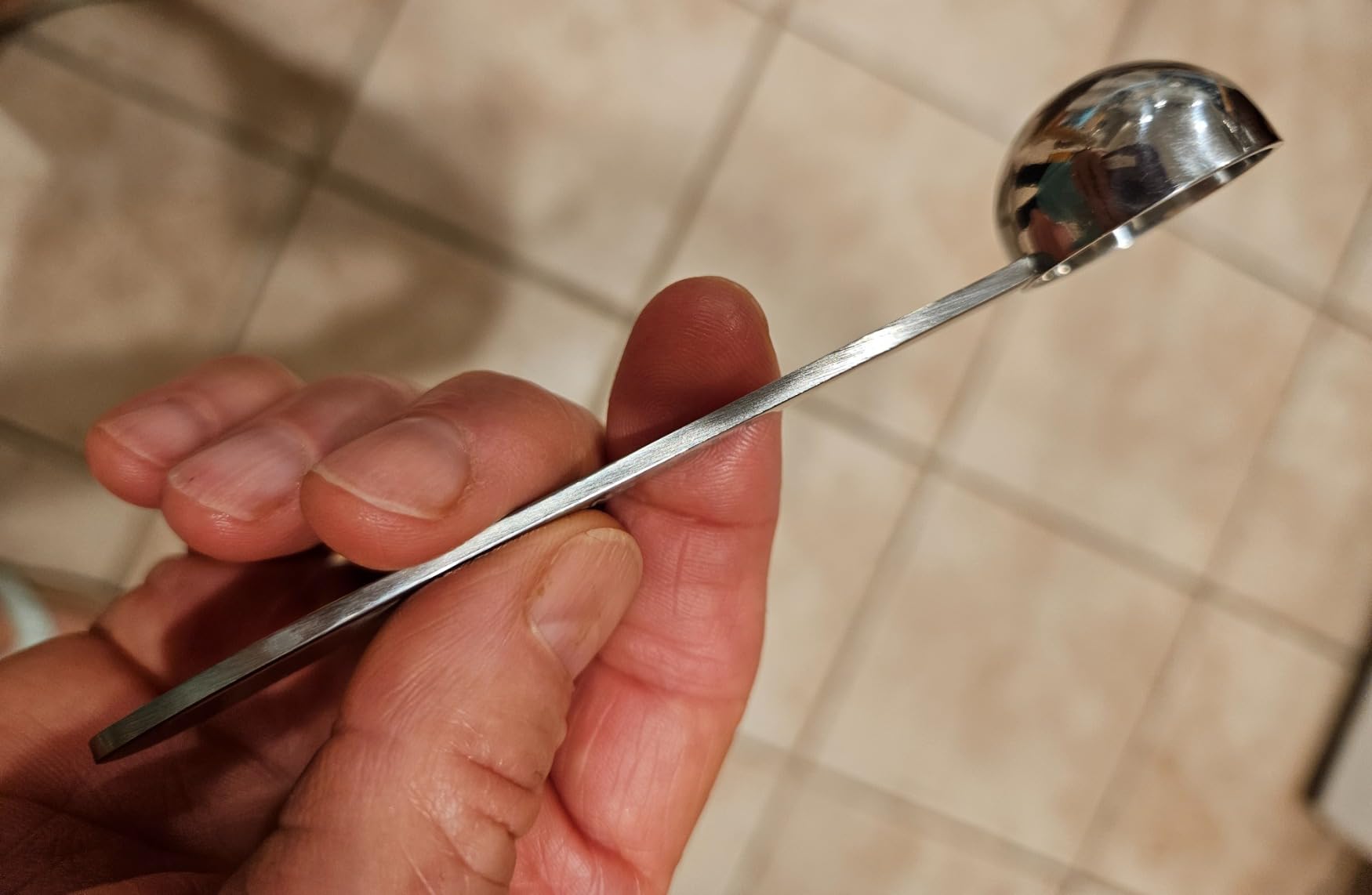 1PCS 1TSP(5ML) Measuring Spoon, 18/8(304) Stainless Steel Tablespoon | Precise, Food-Grade, Rust-Free, Sturdy & Durable, Dishwasher-Safe customer photo 2