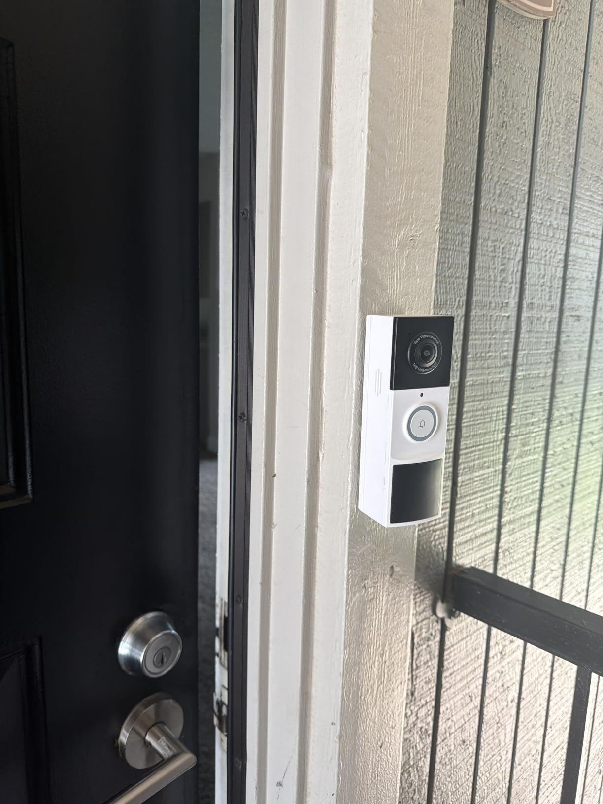 Tapo 2K Wireless Smart Video Doorbell with Chime - 160° Ultra-Wide View, Person Detection, Ring Call, 2-Way Audio, Subscription-Free Local Storage/Optional Cloud, Motion Only Alert, D210 customer photo 2