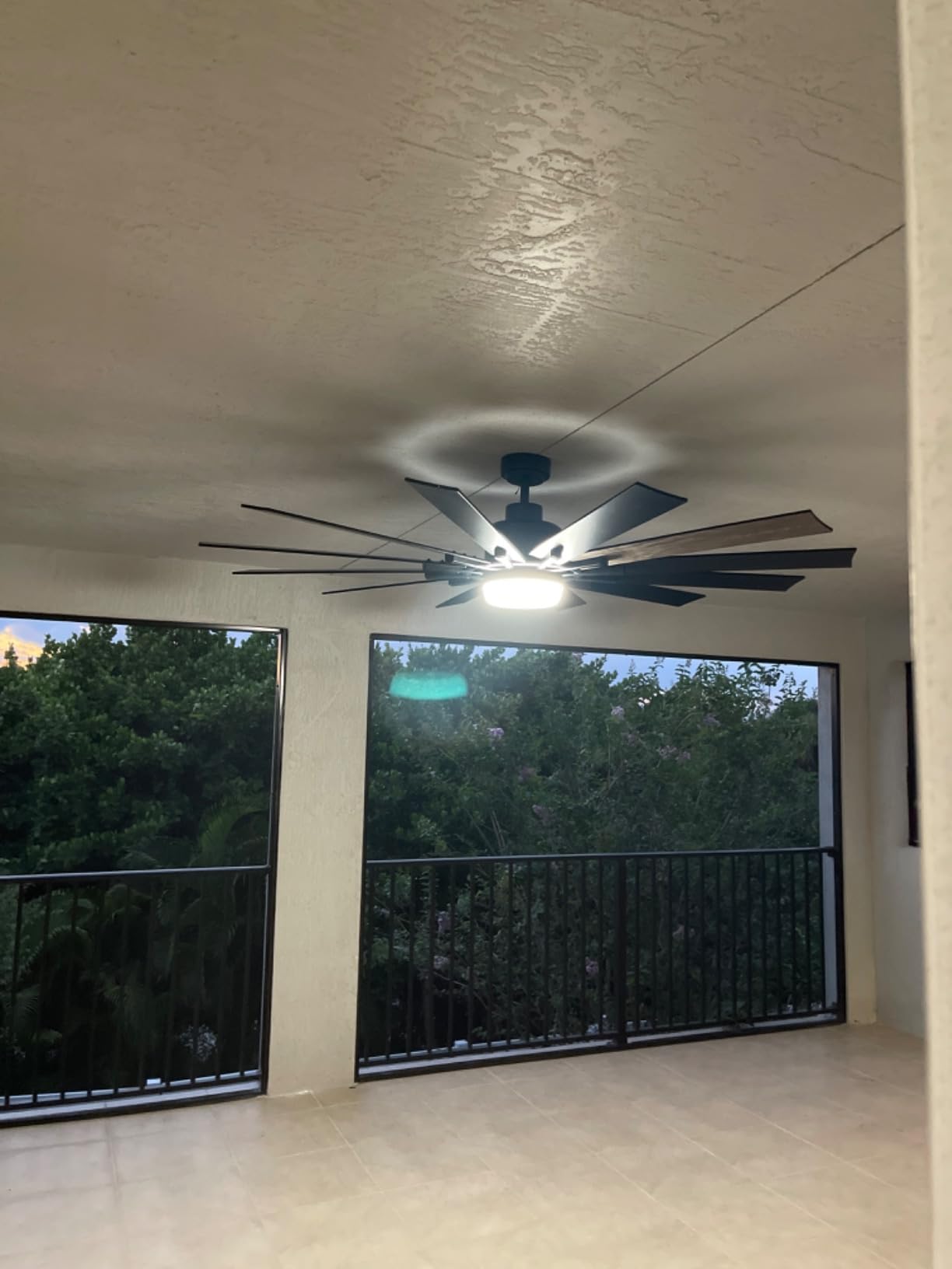 52 Inch Brushed Nickel Ceiling Fan with Light and Remote Control | 6-Speed Quiet Reversible DC Motor, Dimmable 3CCT LED, 3 Timing Settings, 5-Blade Modern Design, Indoor or Covered Outdoor Use customer photo 2