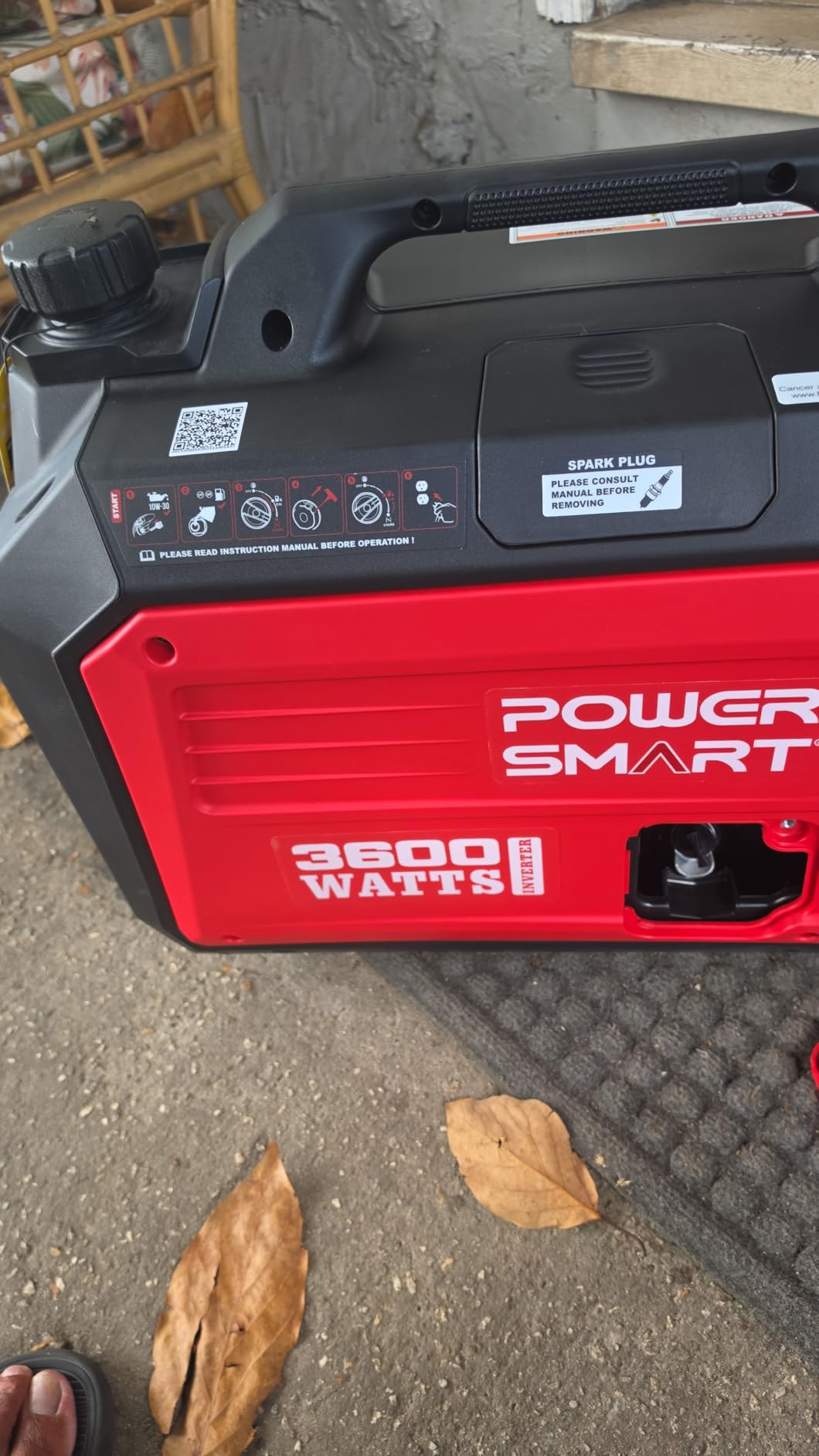 PowerSmart 2500 Watt Portable Inverter Generator for Camping | Super Quiet, Clean Power customer photo 2