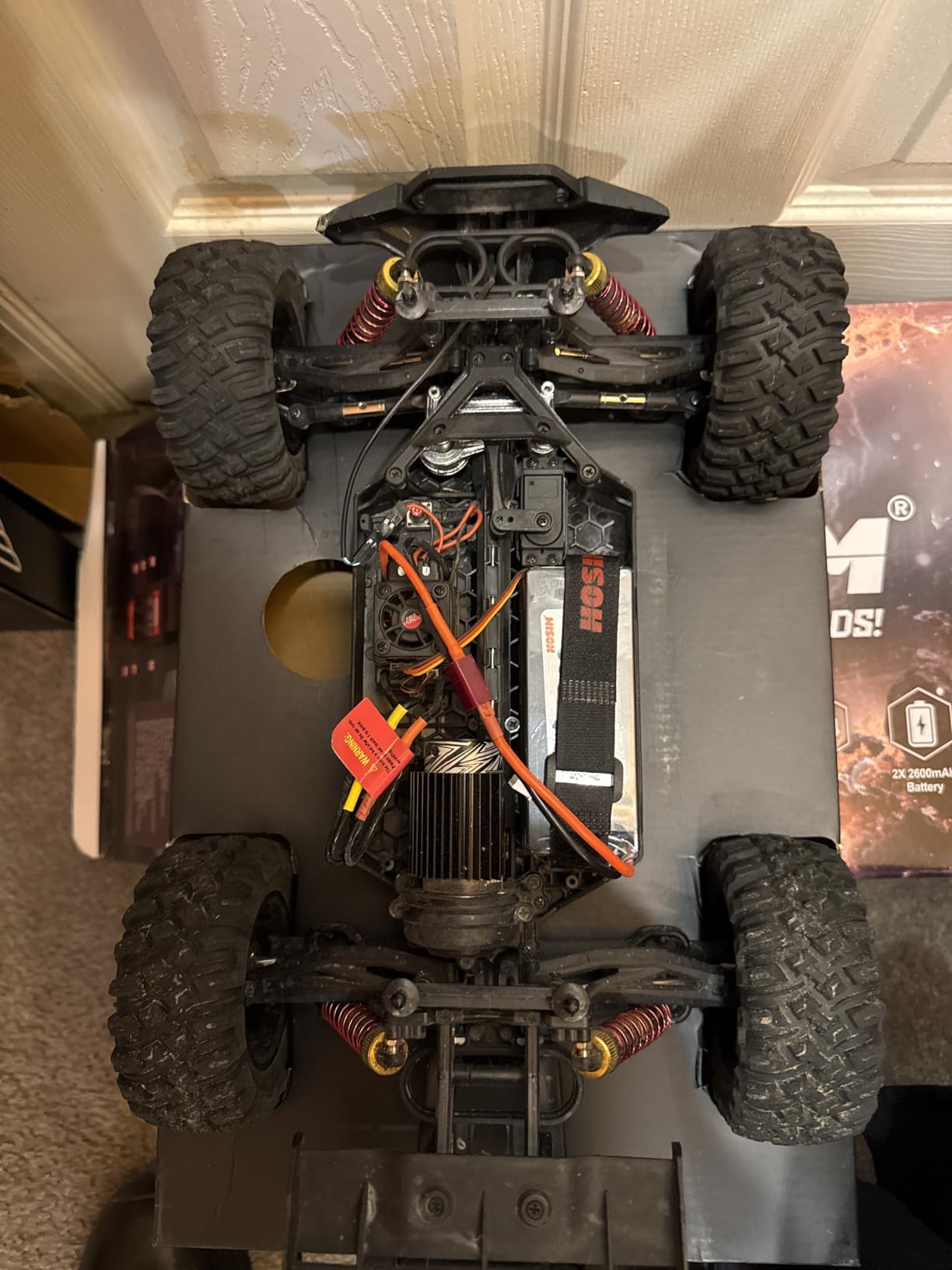 Hosim 1/10 Off Road RC Cars Fast 68KM/H, RTR Brushless RC Car for Adults | High Speed Monster Truck Hobby Remote Control Car, Waterproof RC Truck 4x4 All Terrain Buggy Toy Gift for Boys Age 8+ customer photo 1
