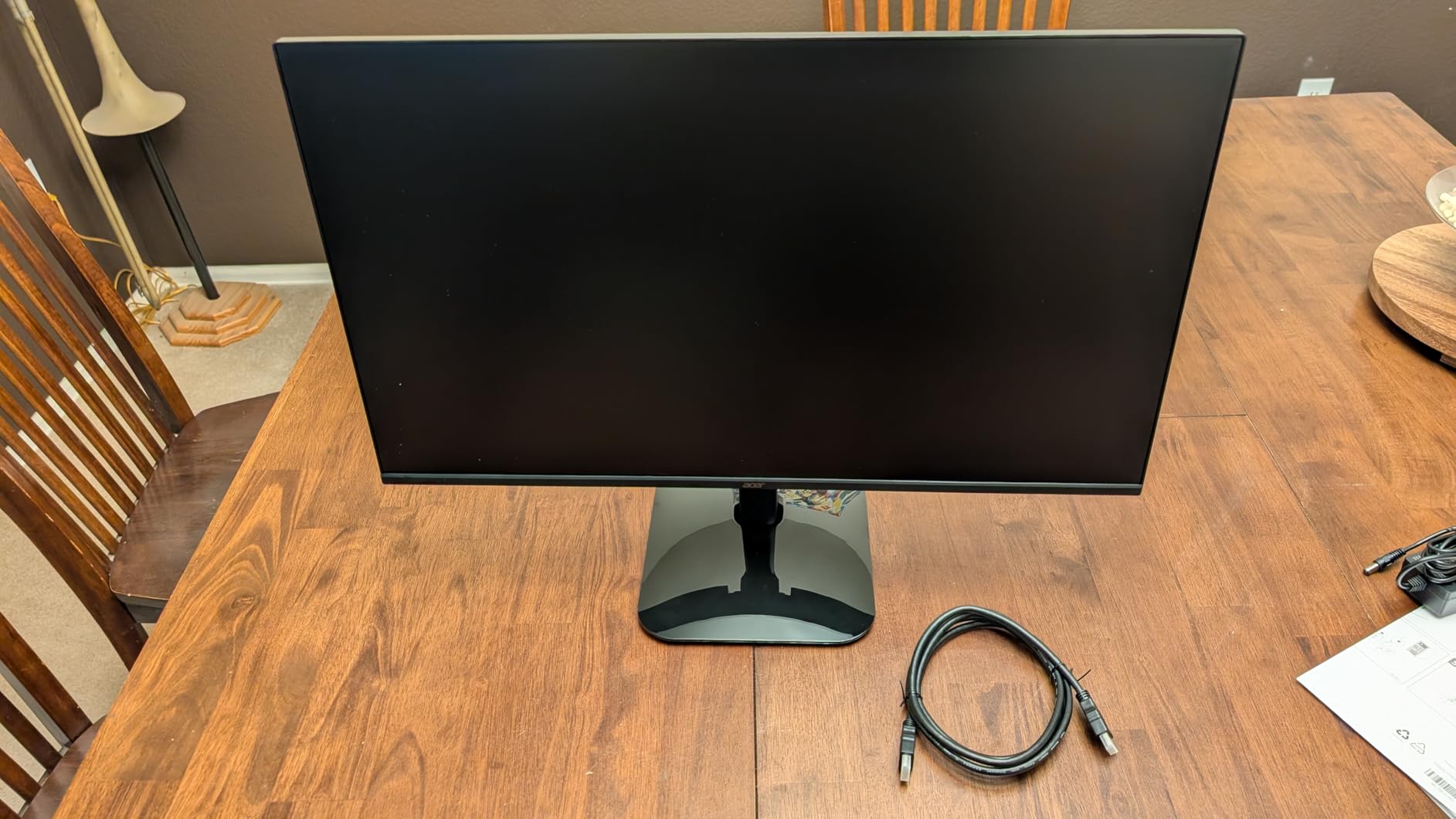 Acer KB272 27 Inch FHD IPS (1920 x 1080) Display, Up to 120Hz Refresh Rate, 99% sRGB, Tilt, Adaptive-Sync Support (FreeSync Compatible) 1ms (VRB), sRGB 99% Color, HDMI & VGA Ports customer photo 2