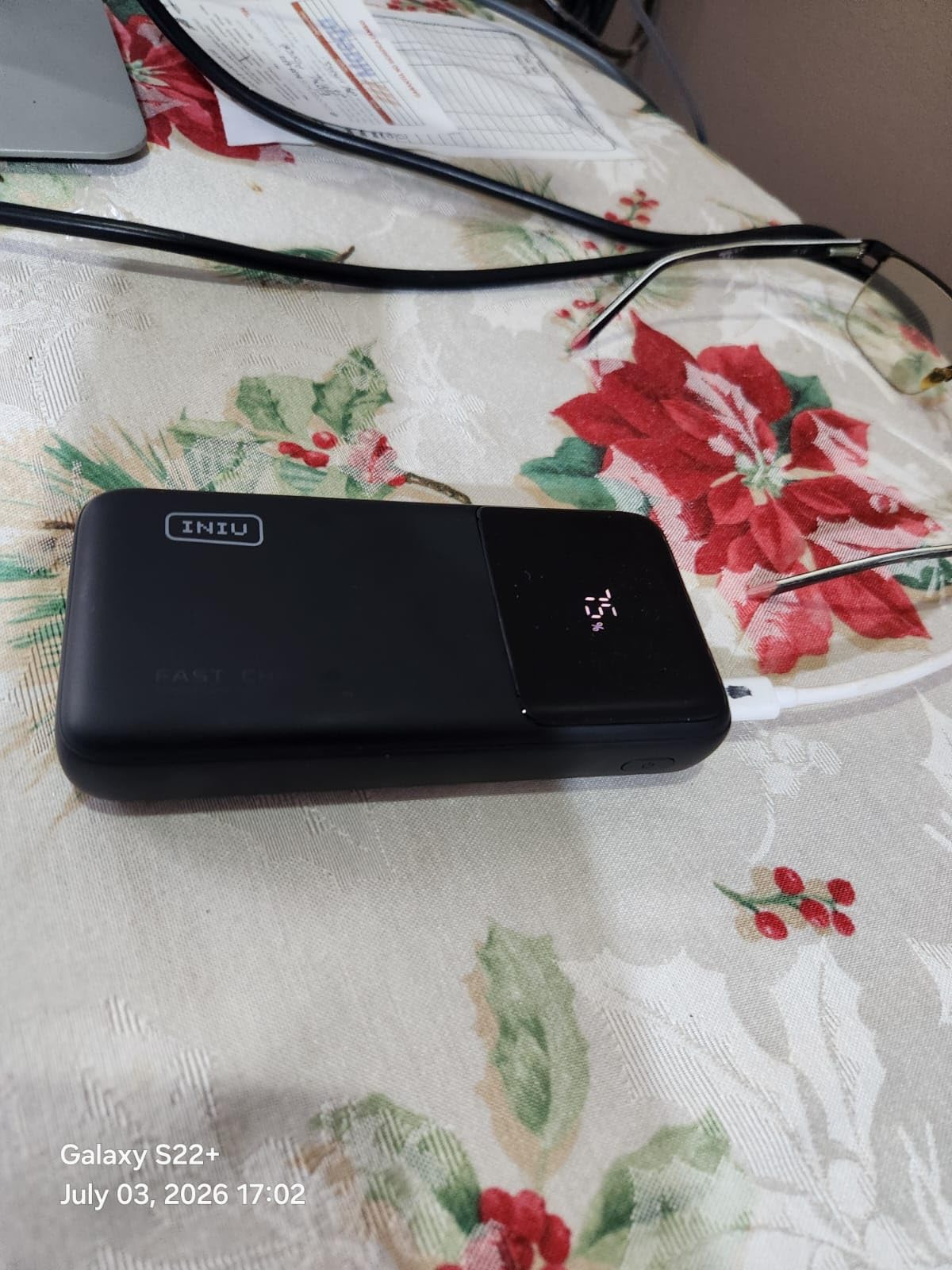 INIU 20000mAh Laptop Power Bank, Ultra Compact 65W PD Dual Fast Charging Portable Charger, TSA Approved Battery Pack with USB C Cable for Travel MacBook iPad Tablet Switch iPhone 17 16 Pro Samsung S25 customer photo 2