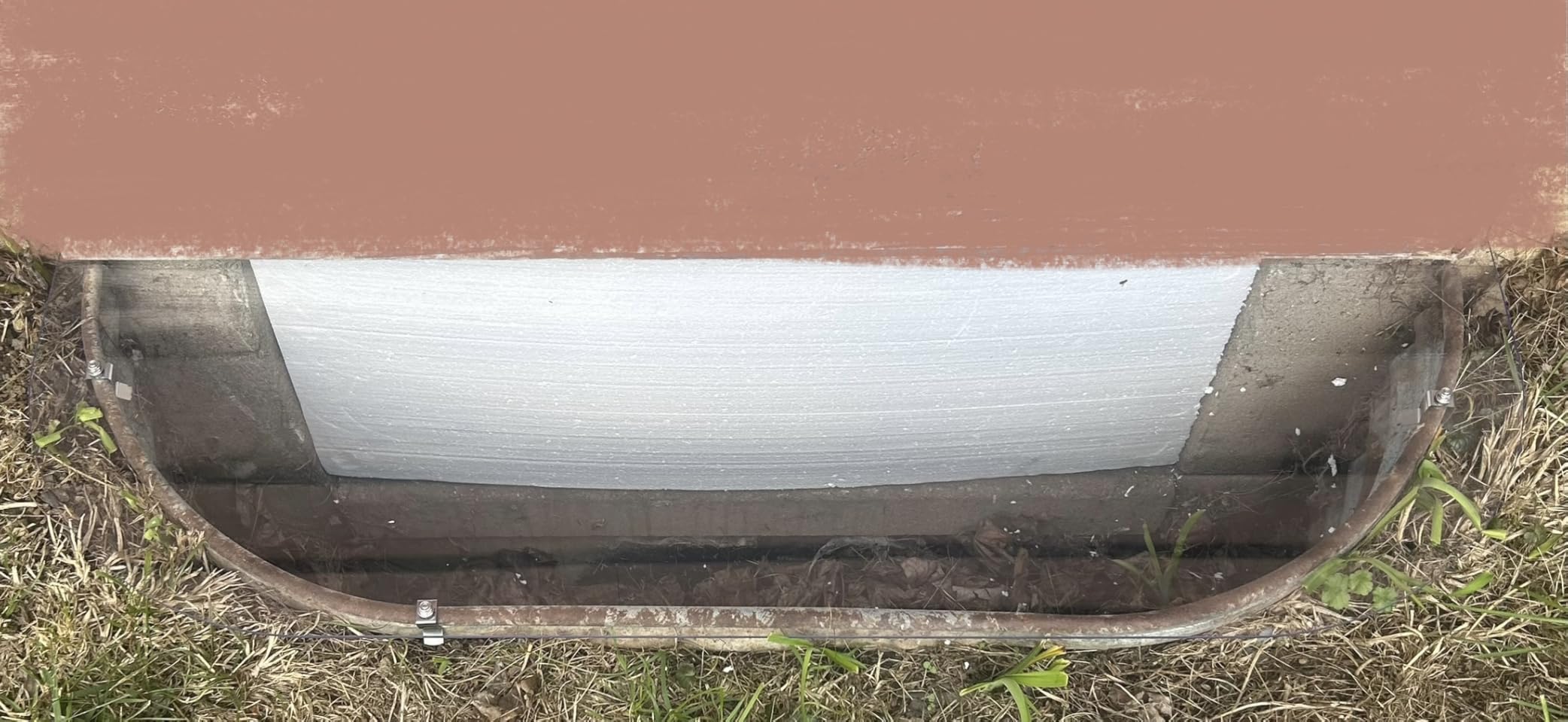 Clear Polycarbonate Window Well Covers Elongated JCI | Made in USA, Plastic Basement Window Well Covers Outside Protection, Flat Style Waterproof & UV-Resistant Windows Cover customer photo 1