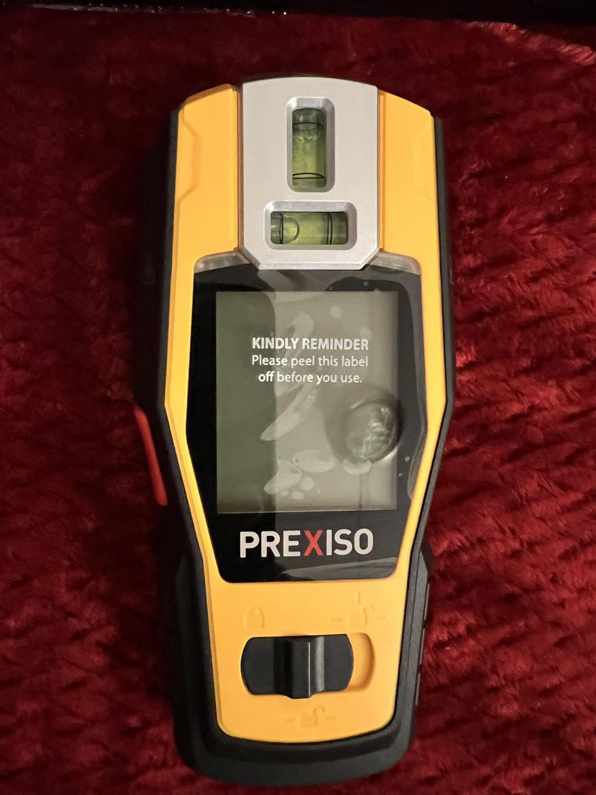PREXISO 2-in-1 Stud Finder with Laser Level, Rechargeable Cross Line Laser | Multi Surface Lazer Leveler Wall Stud Scanners Tool for Hanging Frame & Picture, Wood Ac Wire Metal Stud Joist Pipe Detection customer photo 2