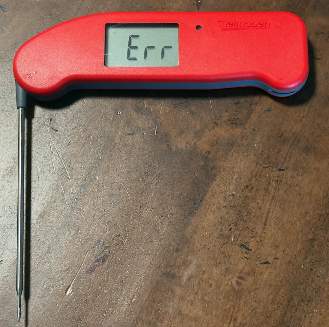 ThermoWorks Thermapen ONE, No. 1 Recommended Instant-Read Thermometer - Cayenne Pepper Red customer photo 1
