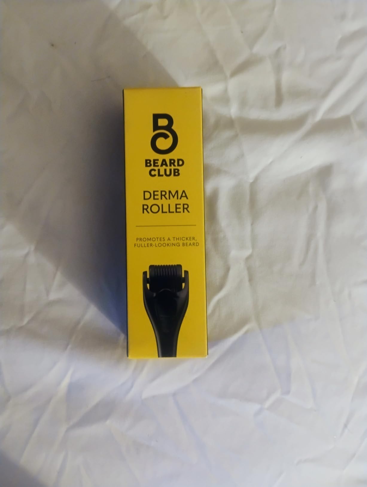 The Beard Club Derma Roller for Face, Body and Scalp - Microneedling for Men and Women with 540 Titanium Microneedles - Beard Roller & Micro Needling Scalp Hair - Black customer photo 1