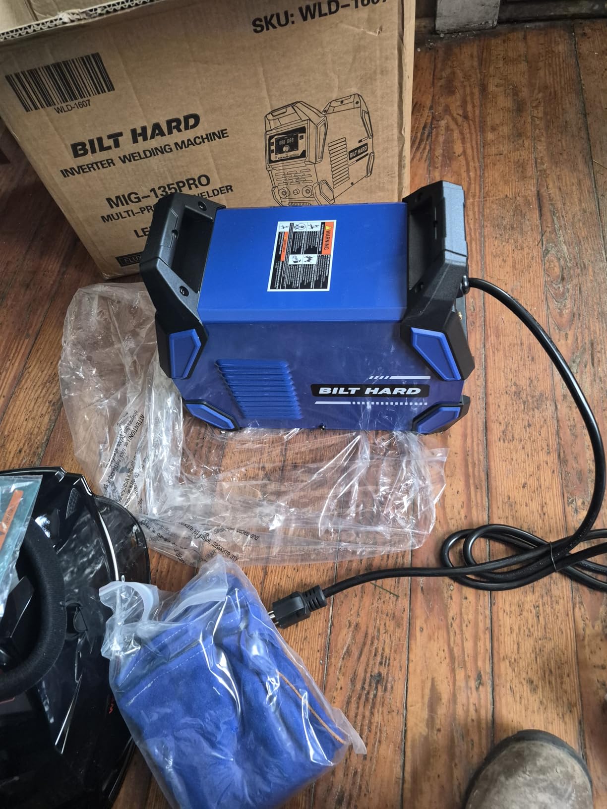 BILT HARD 135A 3-in-1 IGBT Inverter Welder, 110V Flux Core MIG/Lift TIG/Stick Welding Machine customer photo 2