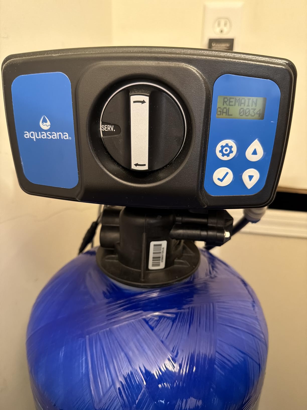 Aquasana SimplySoft Whole House Water Softener | 40K Grain | WH-SF40-BASE | 15.5 GPM | Metered Regeneration | Salt-Saving Efficiency customer photo 1