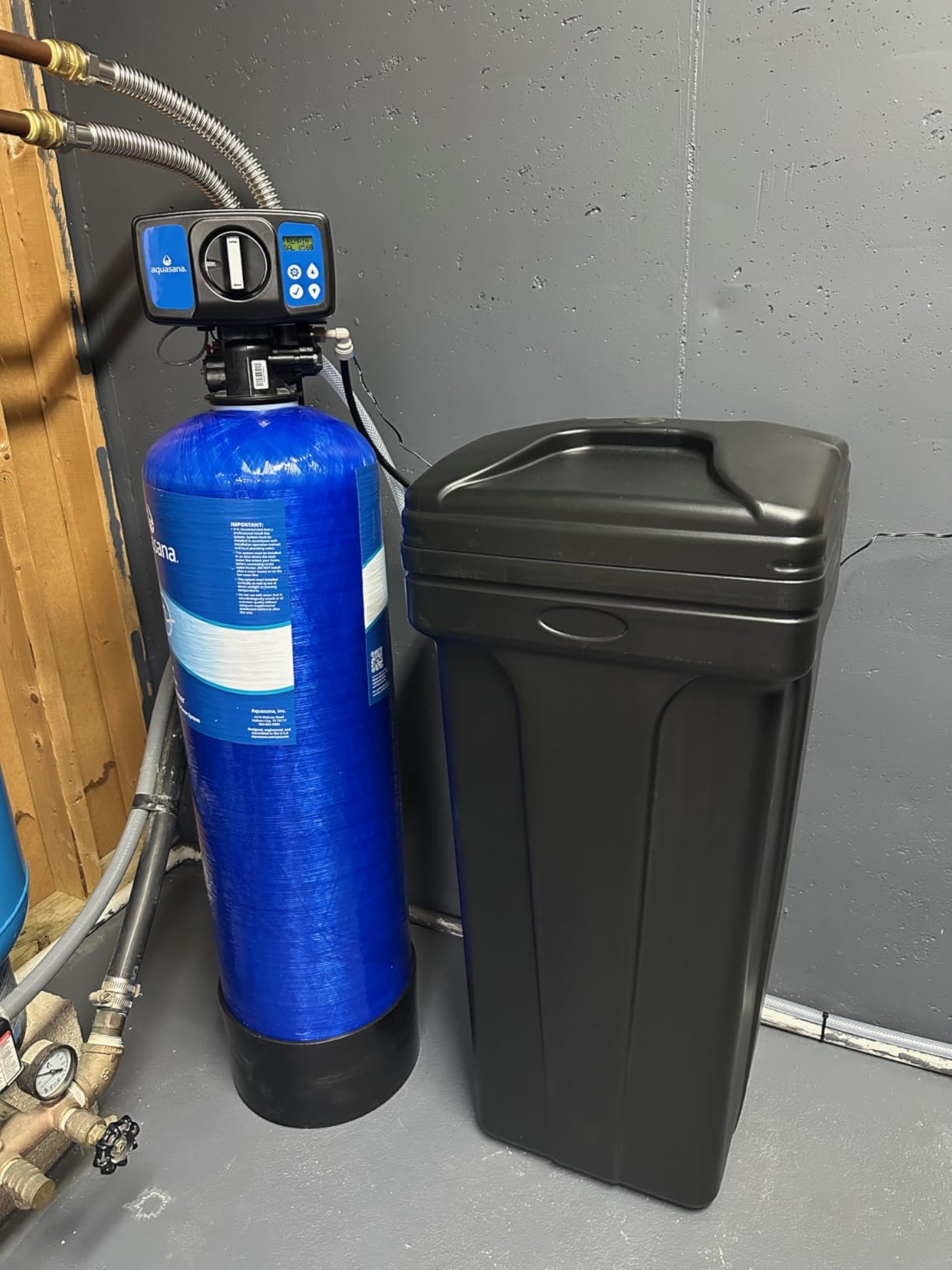 Aquasana SimplySoft Whole House Water Softener | 60K Grain | WH-SF60-BASE | 16.6 GPM | Metered Regeneration | Salt-Saving Efficiency customer photo 2