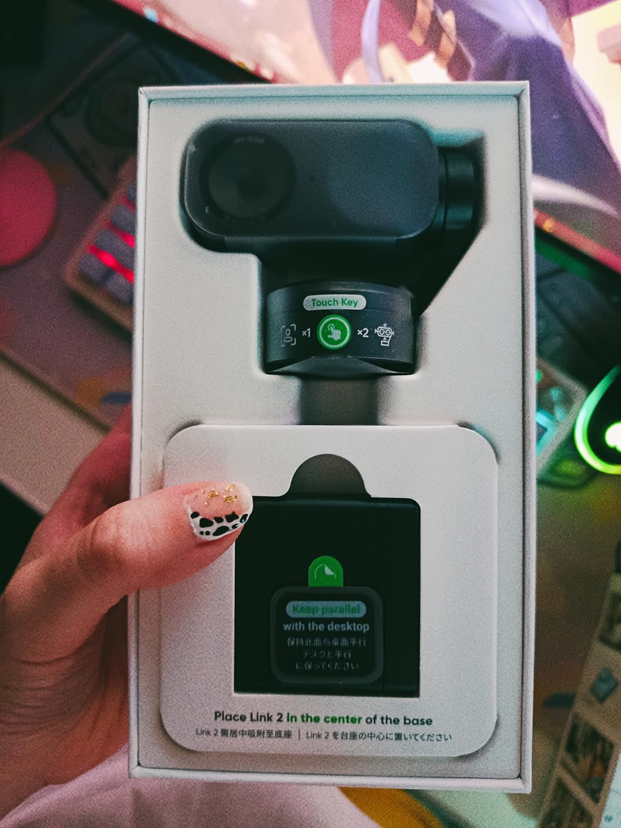 Insta360 Link 2 - PTZ 4K Webcam for PC/Mac, 1/2
