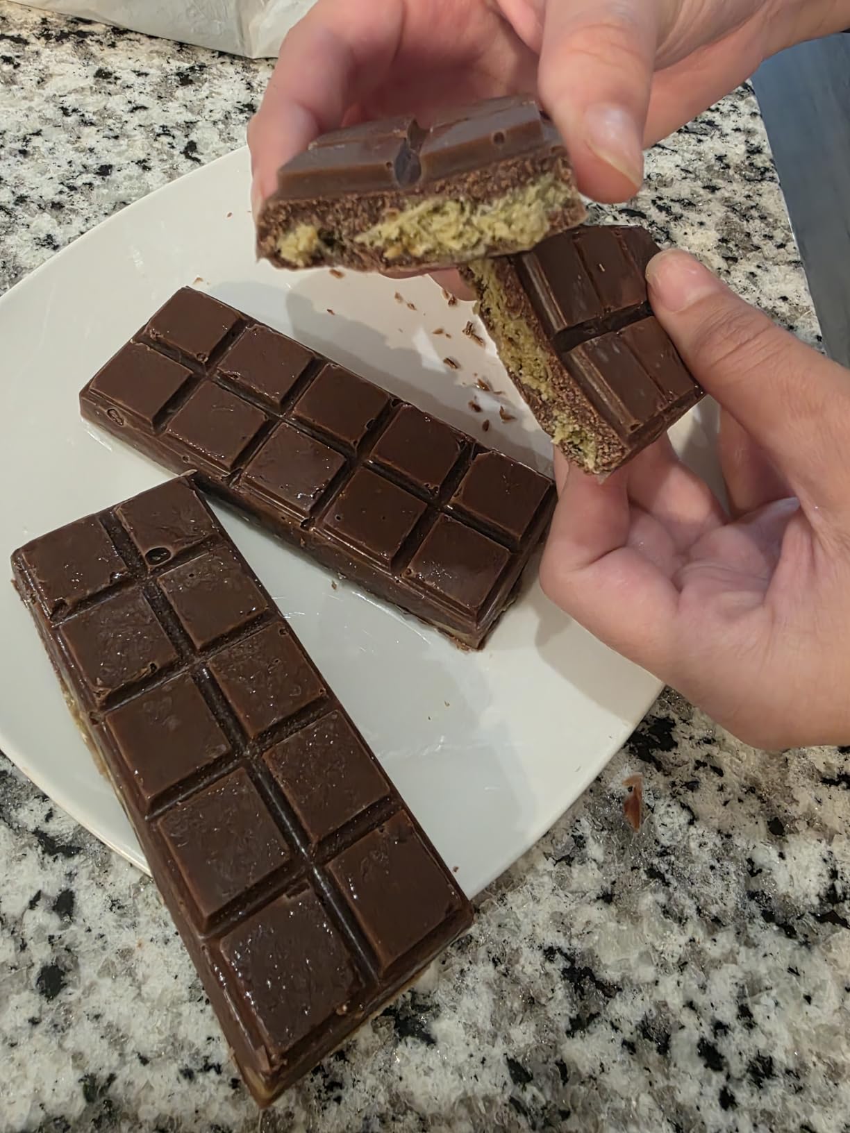 Chocolate Bar Mold, Non-Stick Chocolate Molds, 100% Food Grade Silicone Mold | DIY Chocolate Bar Mold, Chocolate Chip Mold for Dubai Pistachio Rod, Candy, Snacks (10 Snap) customer photo 2