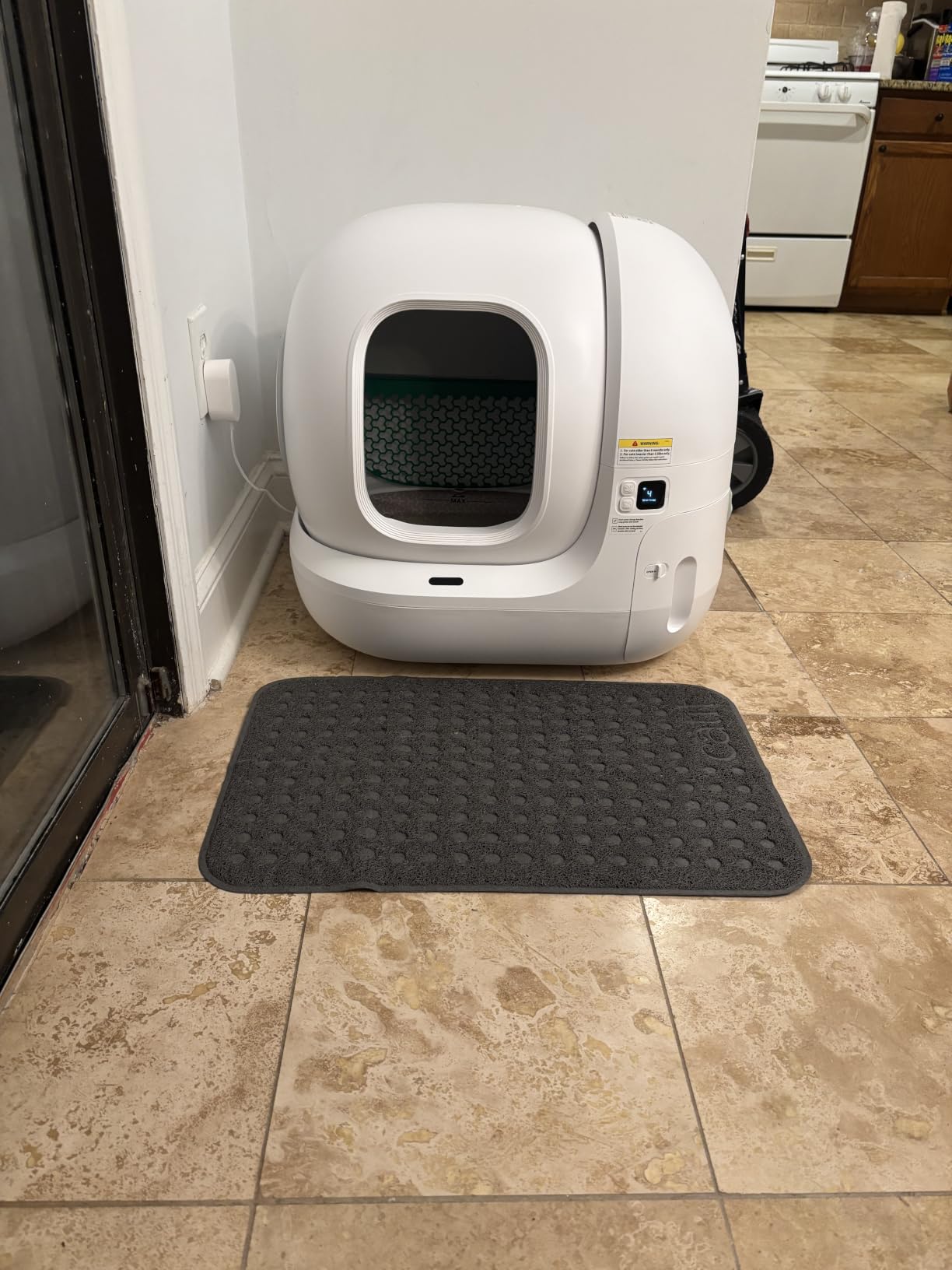 PETKIT PuraMax 2 Automatic Self-Cleaning Cat Litter Box, App Control Litter Box with Safety Sensors, Odor Free & Anti-Leakage Basic Bundle Includes Trash Bags, 2.4G WiFi & Low Entrance customer photo 1