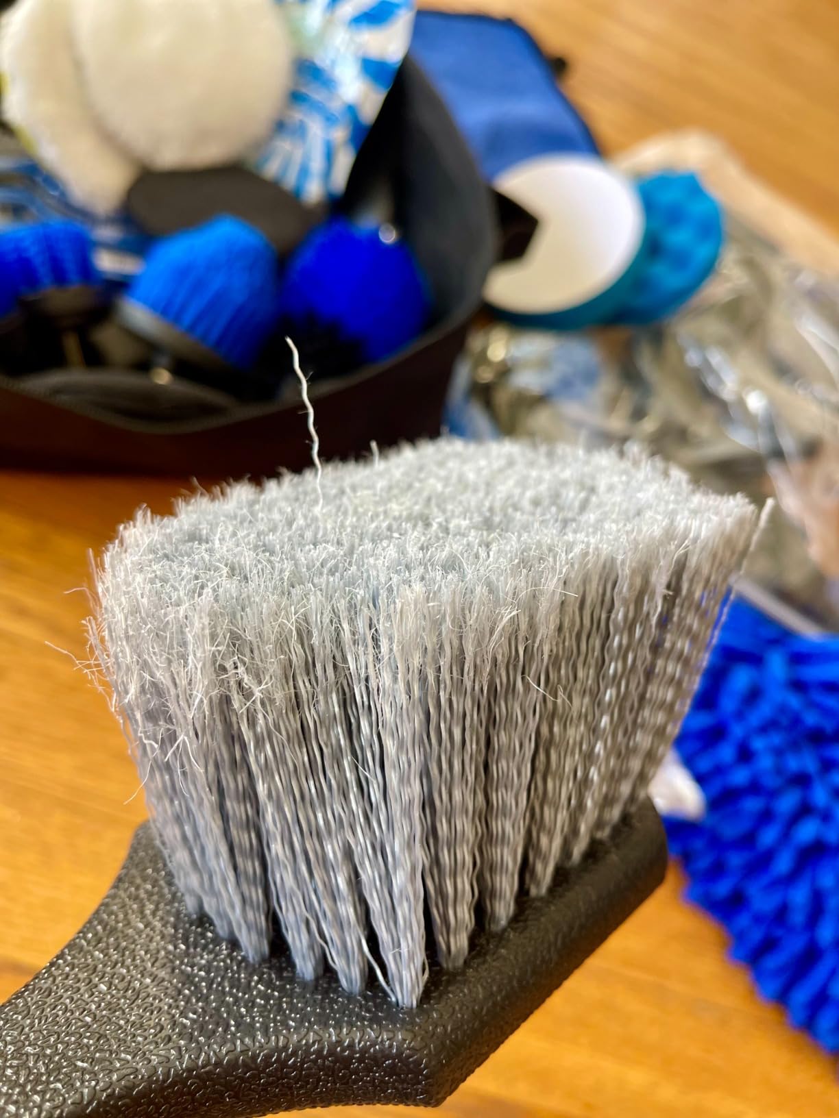 Qydipclin 45Pcs Car Detailing Kit, Car Detailing Brush Set, Car Wash Cleaning Kit customer photo 2