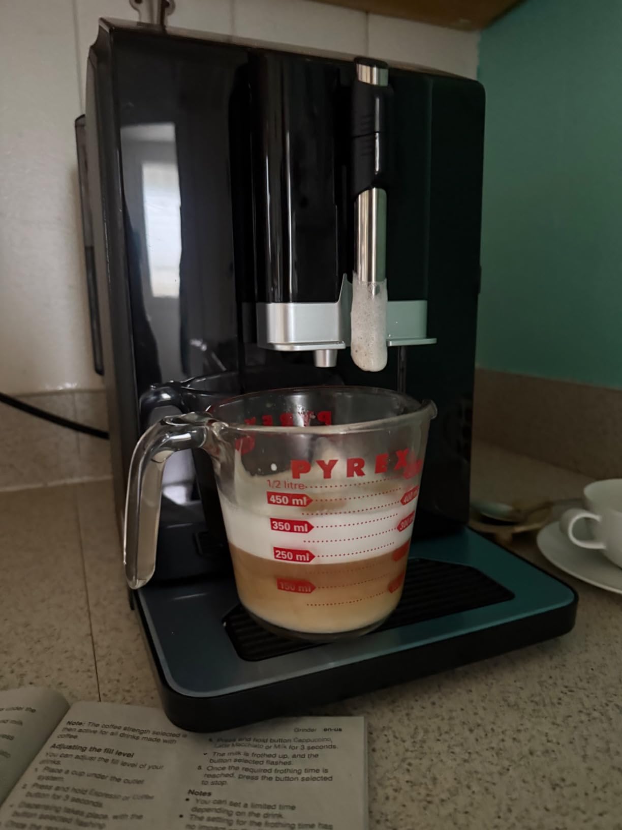 Bosch 300 Series Fully Auto Espresso Machine with Grinder and Steam Wand | Touch Control Panel, Large Bean Capacity - Easy Clean, Maintenance - Barista Quality Super Coffee Maker for One-Touch Drinks customer photo 1