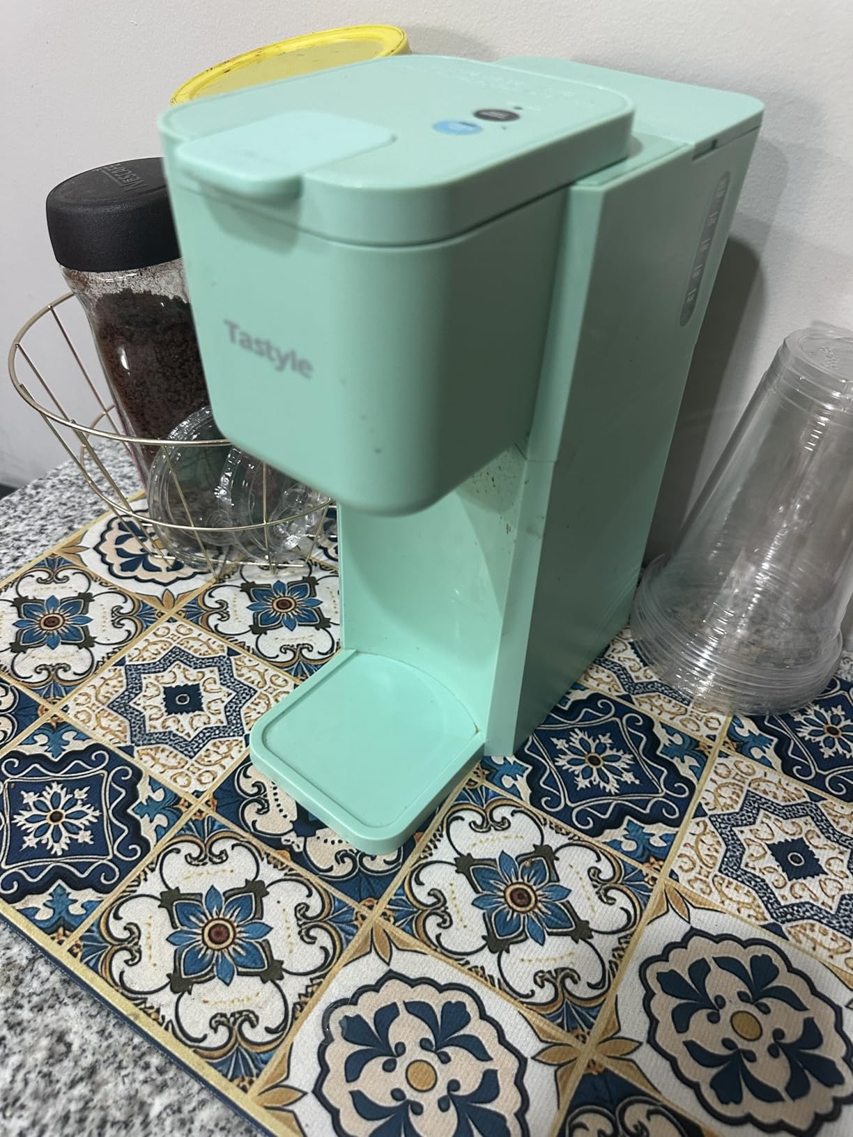 Tastyle Mini Single Serve Hot and Iced Coffee Maker for K Cup and Ground customer photo 2