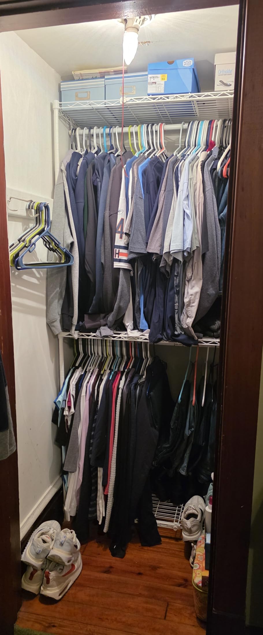VIPEK X1 Expandable Clothes Rack Heavy Duty Adjustable Closet System Black customer photo 2