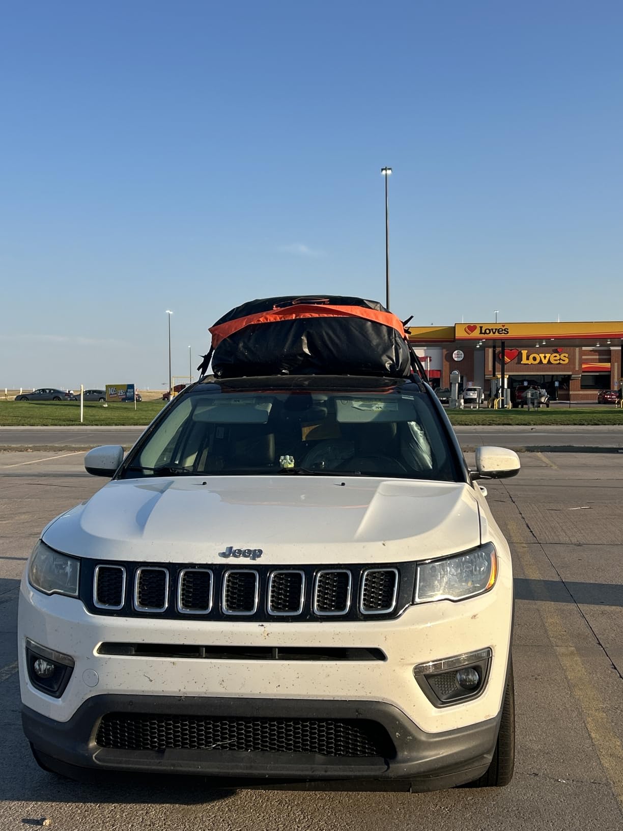 30 Cubic Rooftop Cargo Carrier Waterproof Soft Car Roof Bag | for All Top of Vehicle with/Without Rack Includes Topper Anti-Slip Mat + Reinforced Straps + 6 Door Hooks + Luggage Lock customer photo 2