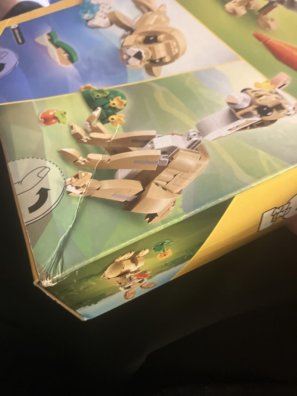 LEGO Creator 3 in 1 Cute Bunny 31162 | Building Toy, Girls & Boys, Ages 8+, Choose Your Build W/ 3 Options, 326 pcs, Display in Bedroom or Bookshelf, Gift Idea customer photo 1