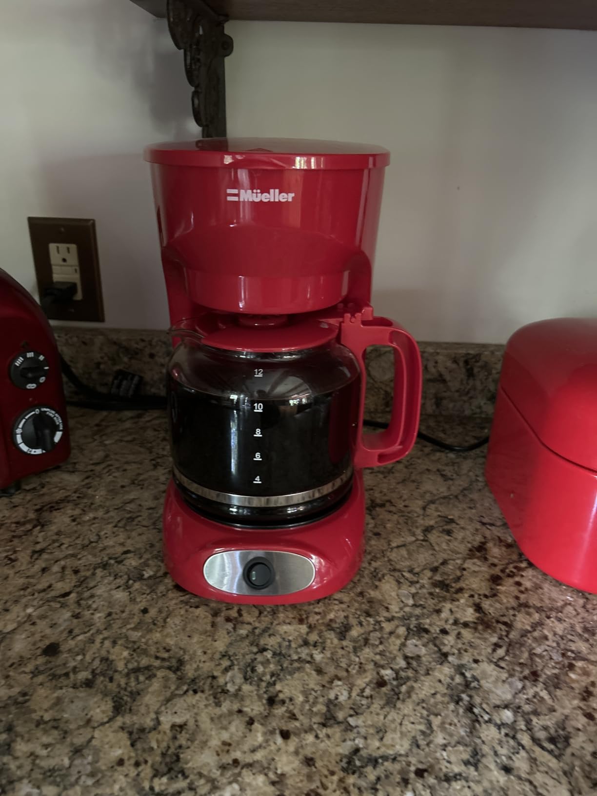 MUELLER HOME 12-Cup Drip Coffee Maker, Gray customer photo 2