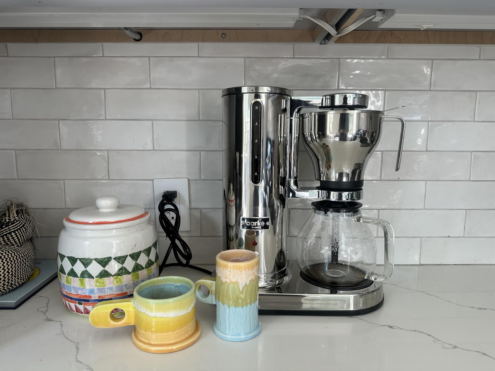 aarke Drip Coffee Maker with 42oz Glass Carafe, Stainless Steel customer photo 2