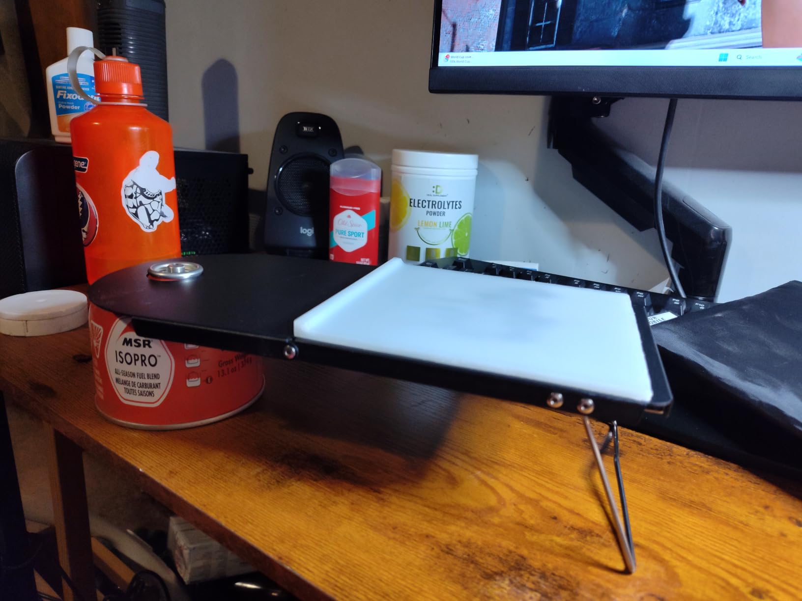 Fire-Maple Petrel Ultralight Folding Table - Compact Aluminum Alloy Camp Table for Solo Outings, Backpacking and Wild Camping - Weighs Only 191g customer photo 1