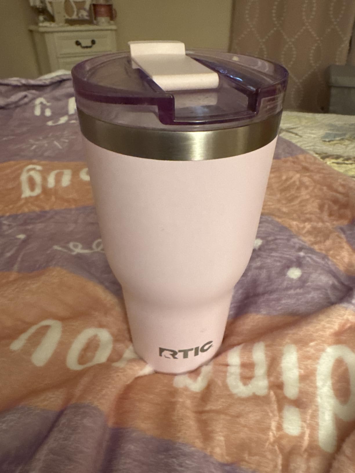 RTIC 30oz Essential Tumbler with Lid, Ceramic Lined, Insulated, Stainless Steel, Metal, Double Wall Vacuum-Insulation, Travel Cup for Iced Coffee, Tea, Hot and Cold Drink, Graphite customer photo 2