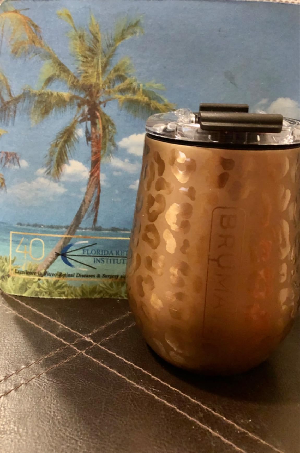 BruMate Uncork'd 14oz Insulated Wine Tumbler, Rose Taupe | 100% Leakproof, Locking Lid, Insulated Stainless Steel, Travel & Outdoors, Glass-Free Zone Friendly, 4+ Hours Cold customer photo 2