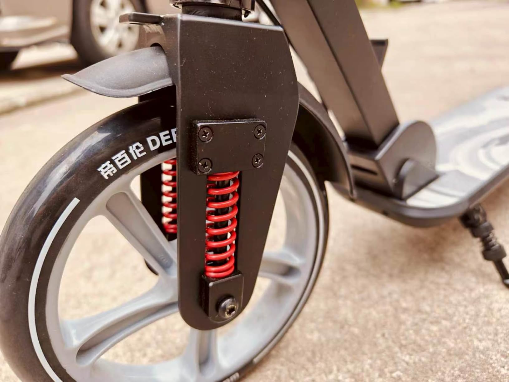 Big Wheels Kick Scooter for Kids, Teens & Adults - 300 LBS, Dual Suspension, Hand Brake customer photo 1