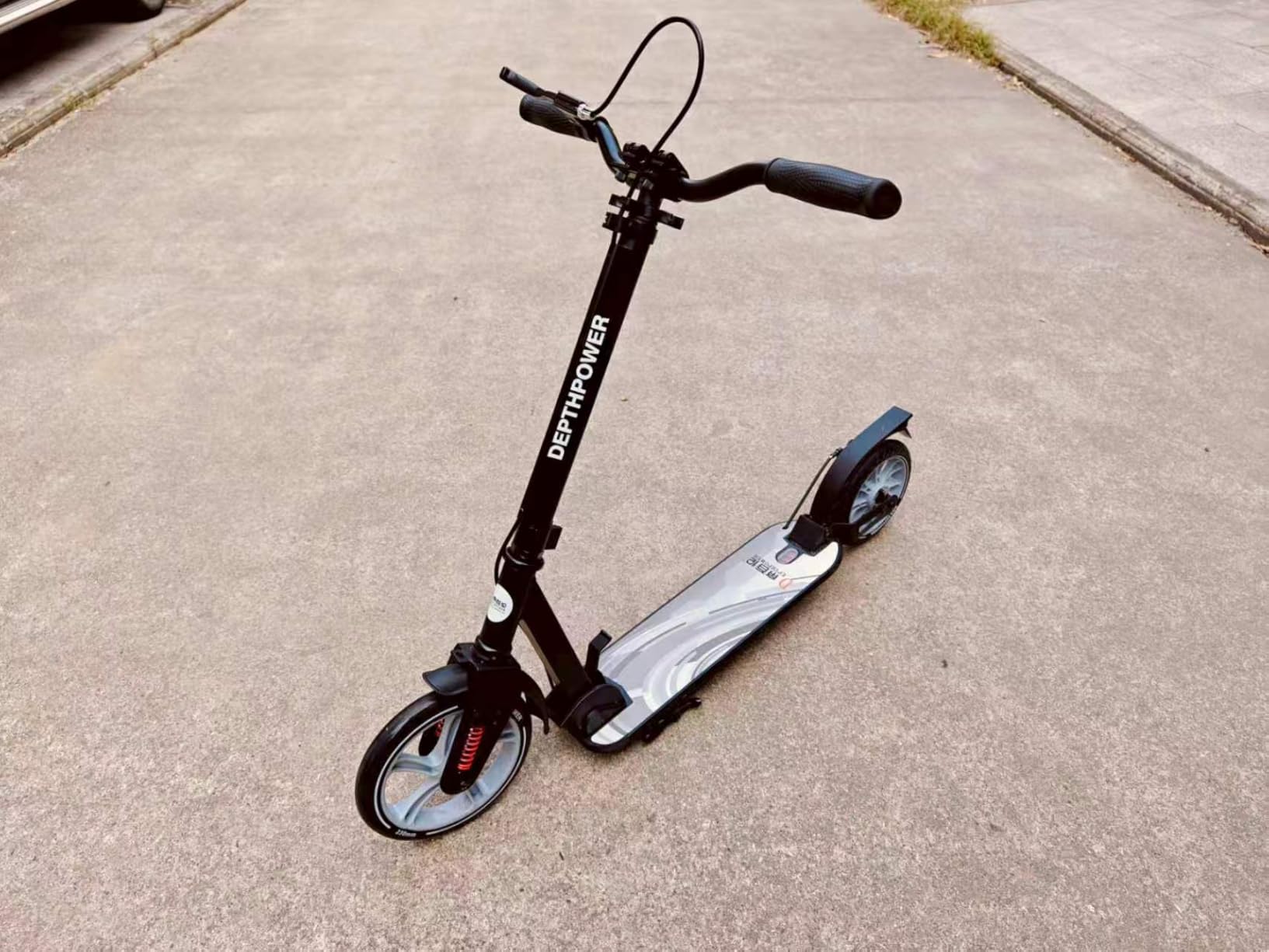 Big Wheels Kick Scooter for Kids, Teens & Adults - 300 LBS, Dual Suspension, Hand Brake customer photo 2